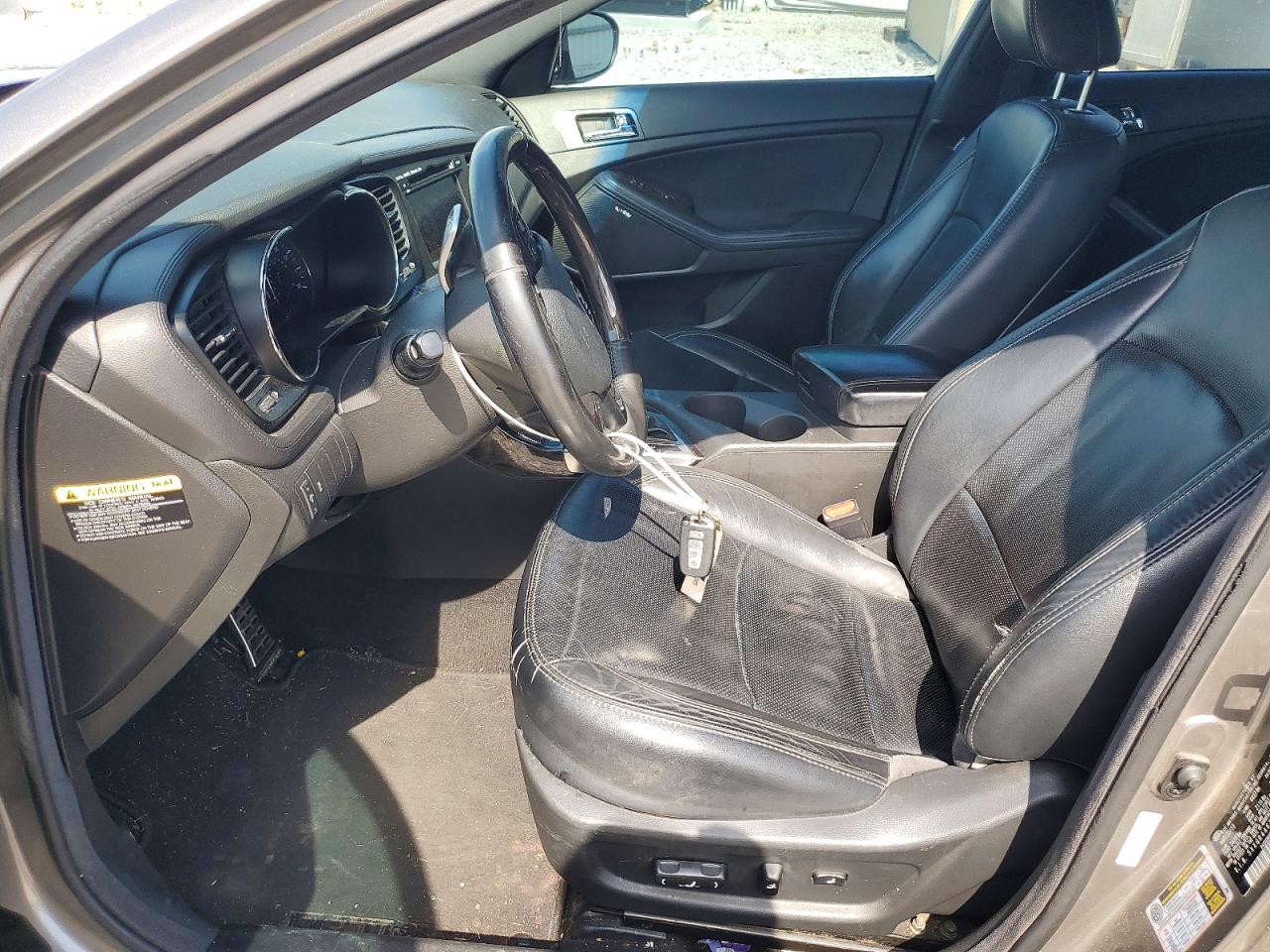 2013 Kia Optima Gray vin: 5XXGR4A63DG199094