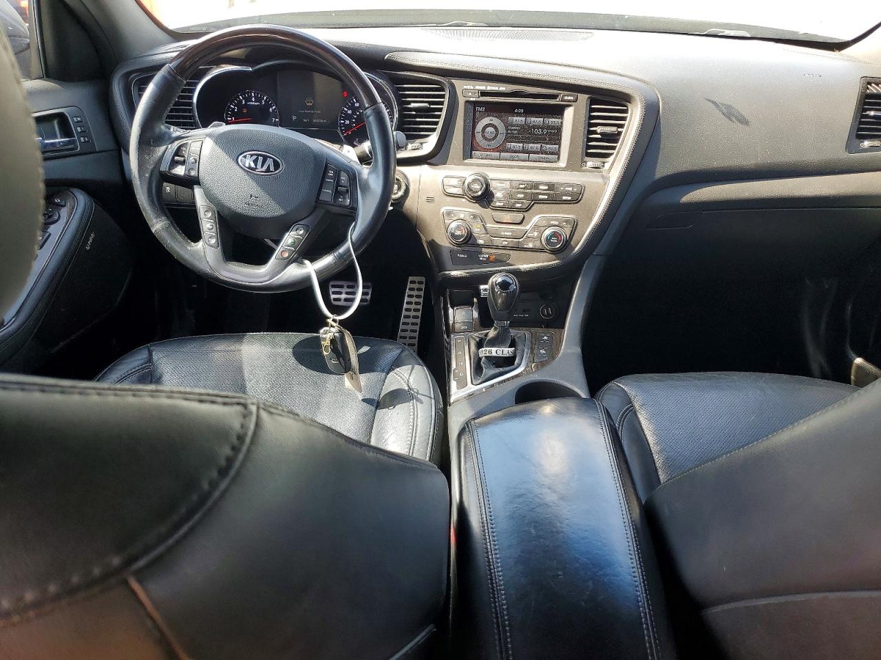 2013 Kia Optima Gray vin: 5XXGR4A63DG199094