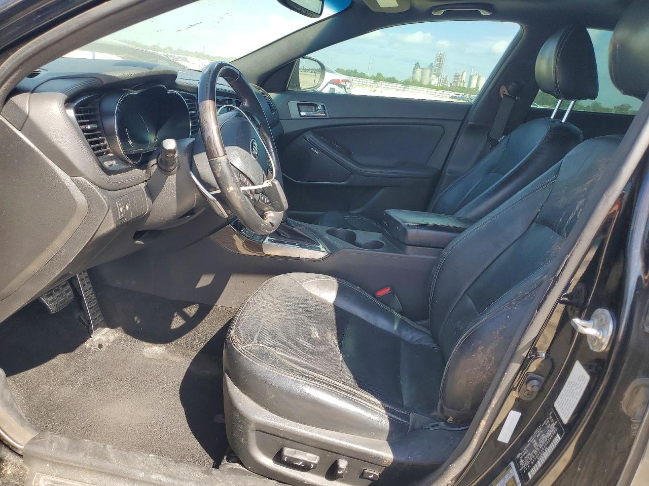 2013 Kia Optima Sx Black vin: 5XXGR4A63DG240761
