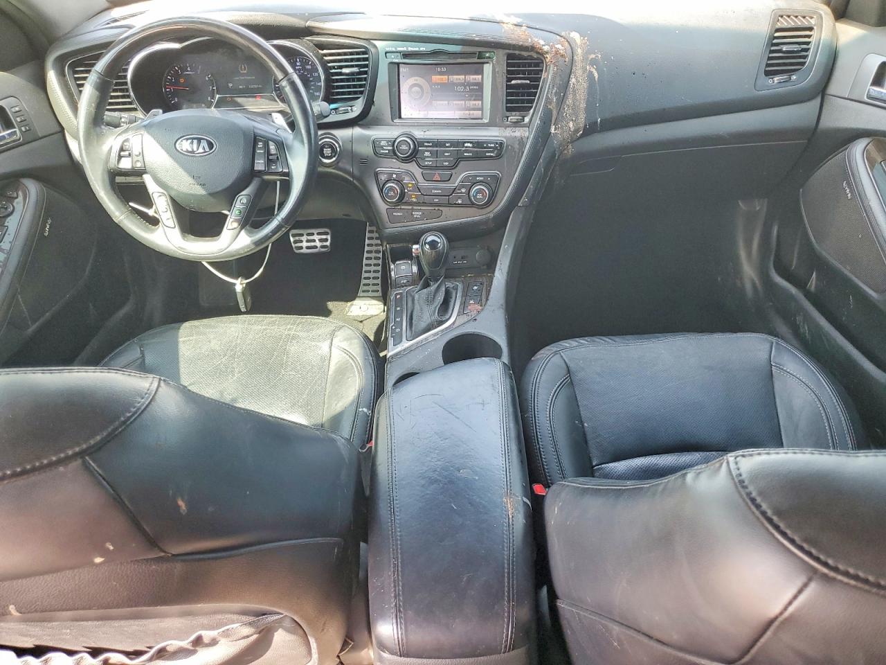 2013 Kia Optima Sx Black vin: 5XXGR4A63DG240761