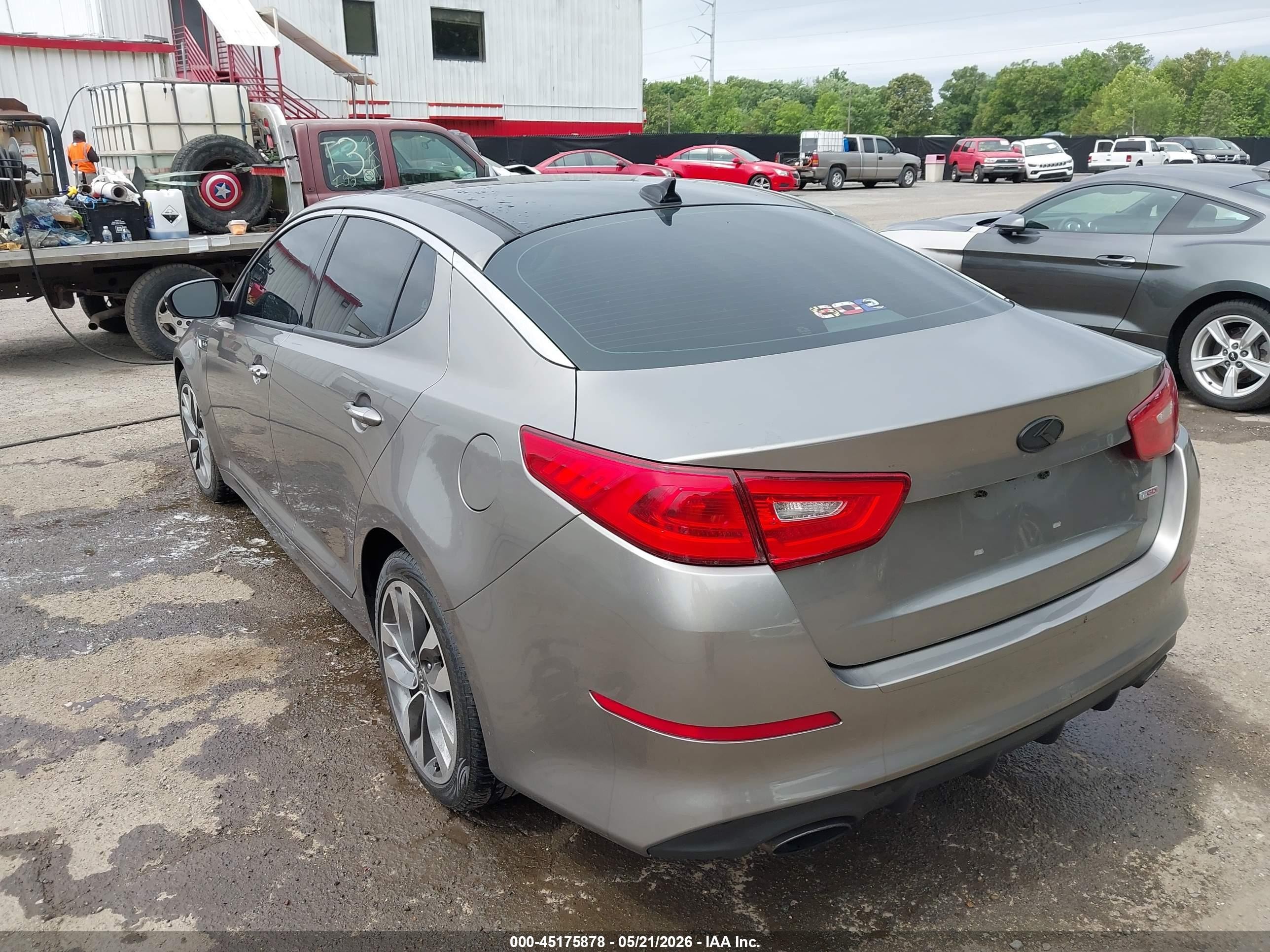 2015 Kia Optima Sx Turbo Gold vin: 5XXGR4A63FG394440