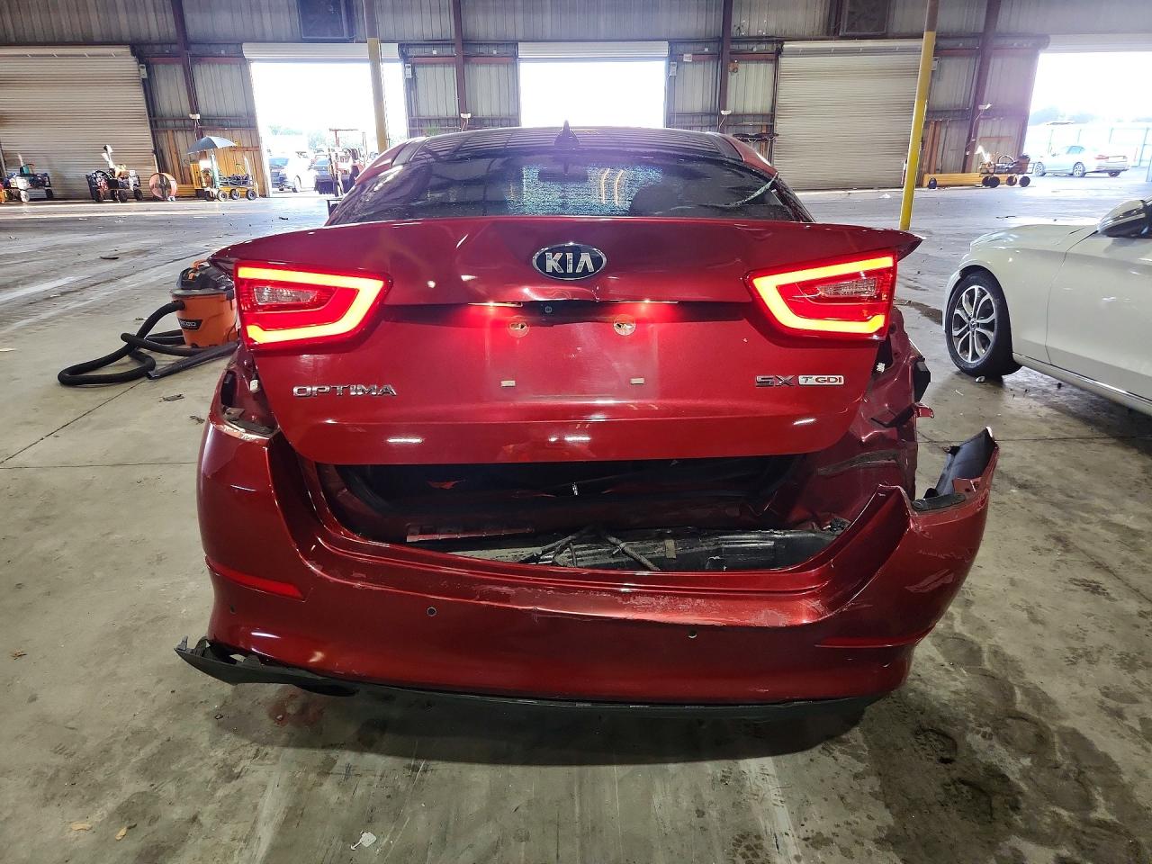2015 Kia Optima Sx Red vin: 5XXGR4A63FG408501