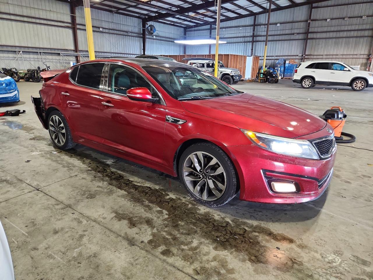 2015 Kia Optima Sx Red vin: 5XXGR4A63FG408501
