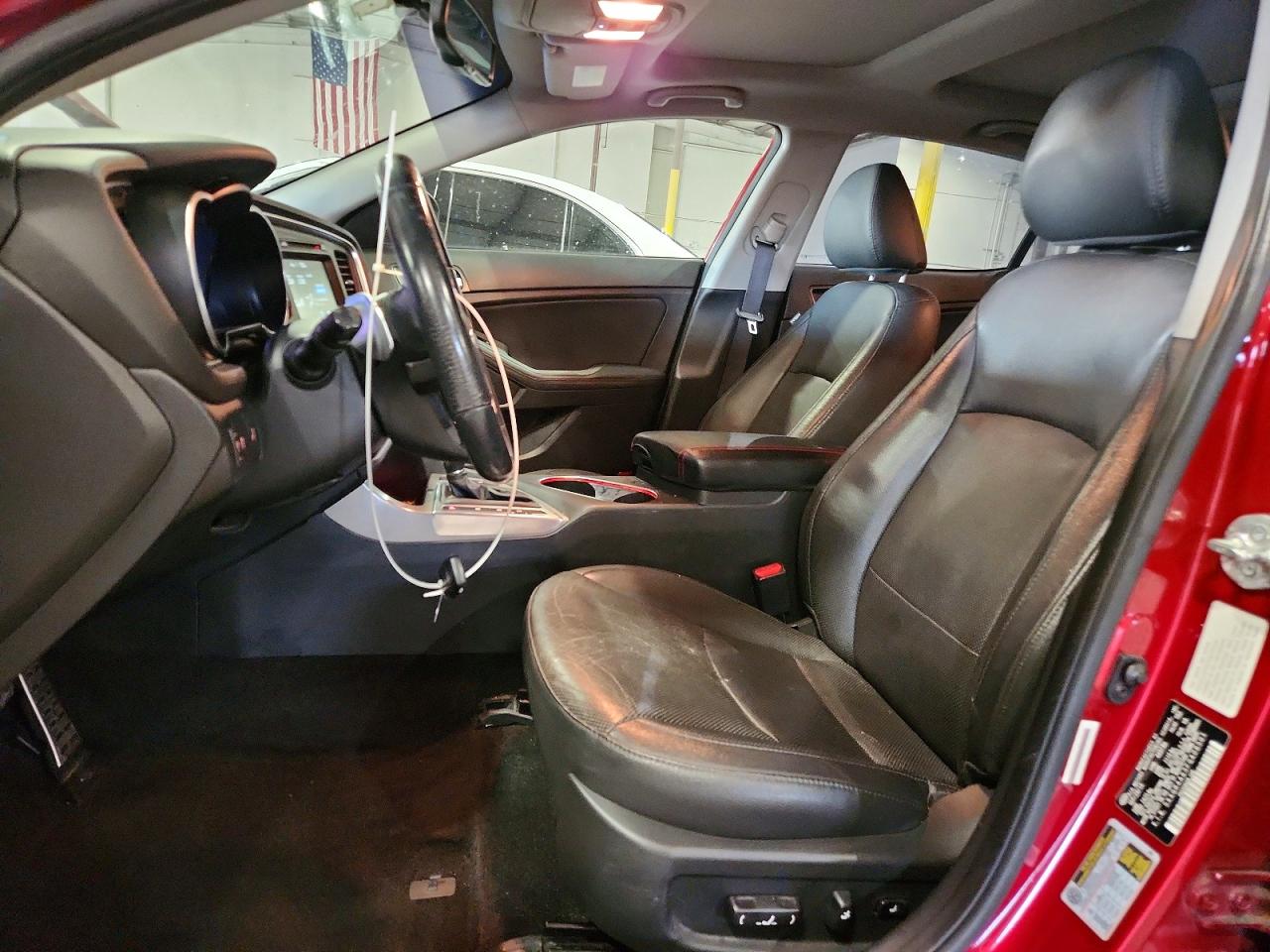 2015 Kia Optima Sx Red vin: 5XXGR4A63FG408501