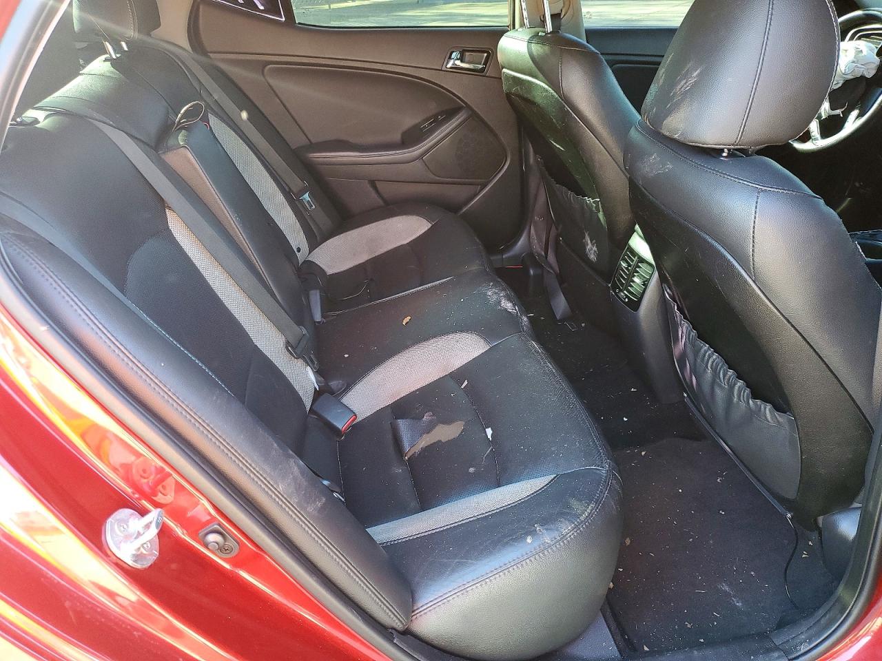 2012 Kia Optima Sx Burgundy vin: 5XXGR4A64CG084728