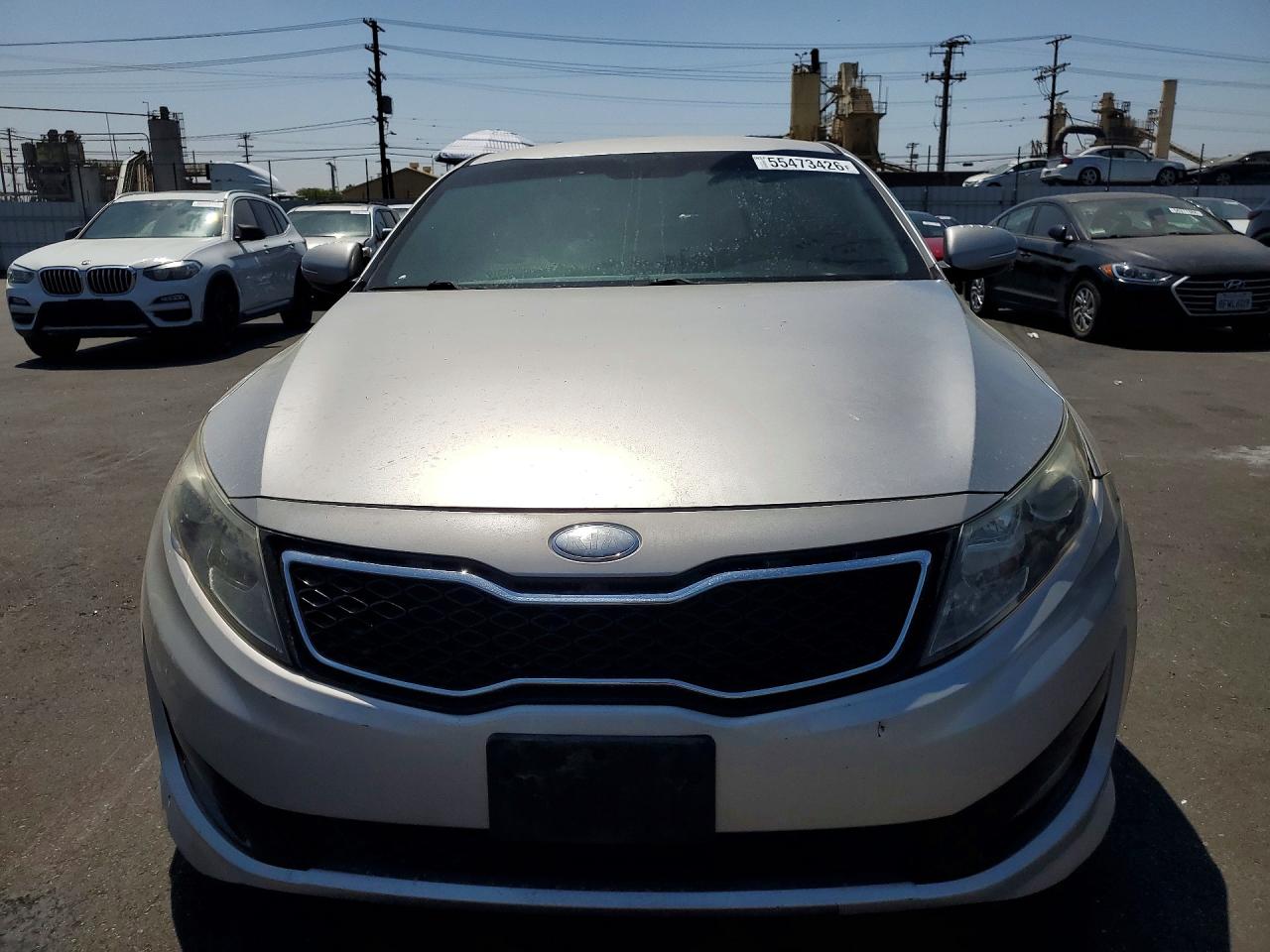 2013 Kia Optima Sx Silver vin: 5XXGR4A64DG095813