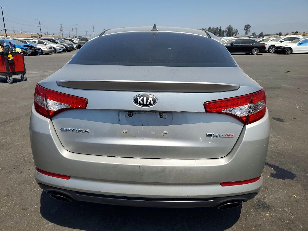 2013 Kia Optima Sx Silver vin: 5XXGR4A64DG095813