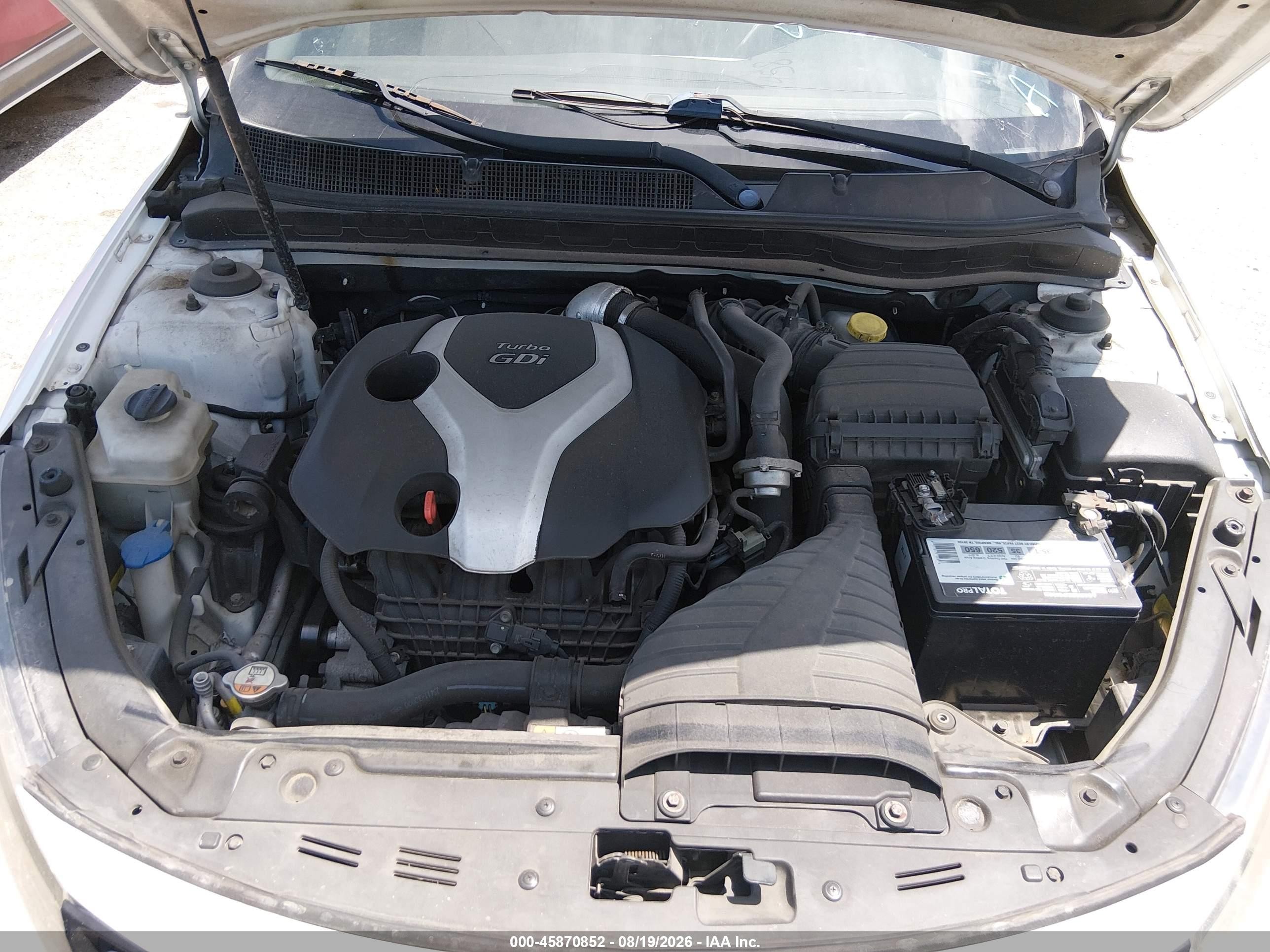 2013 Kia Optima Sx White vin: 5XXGR4A64DG177413