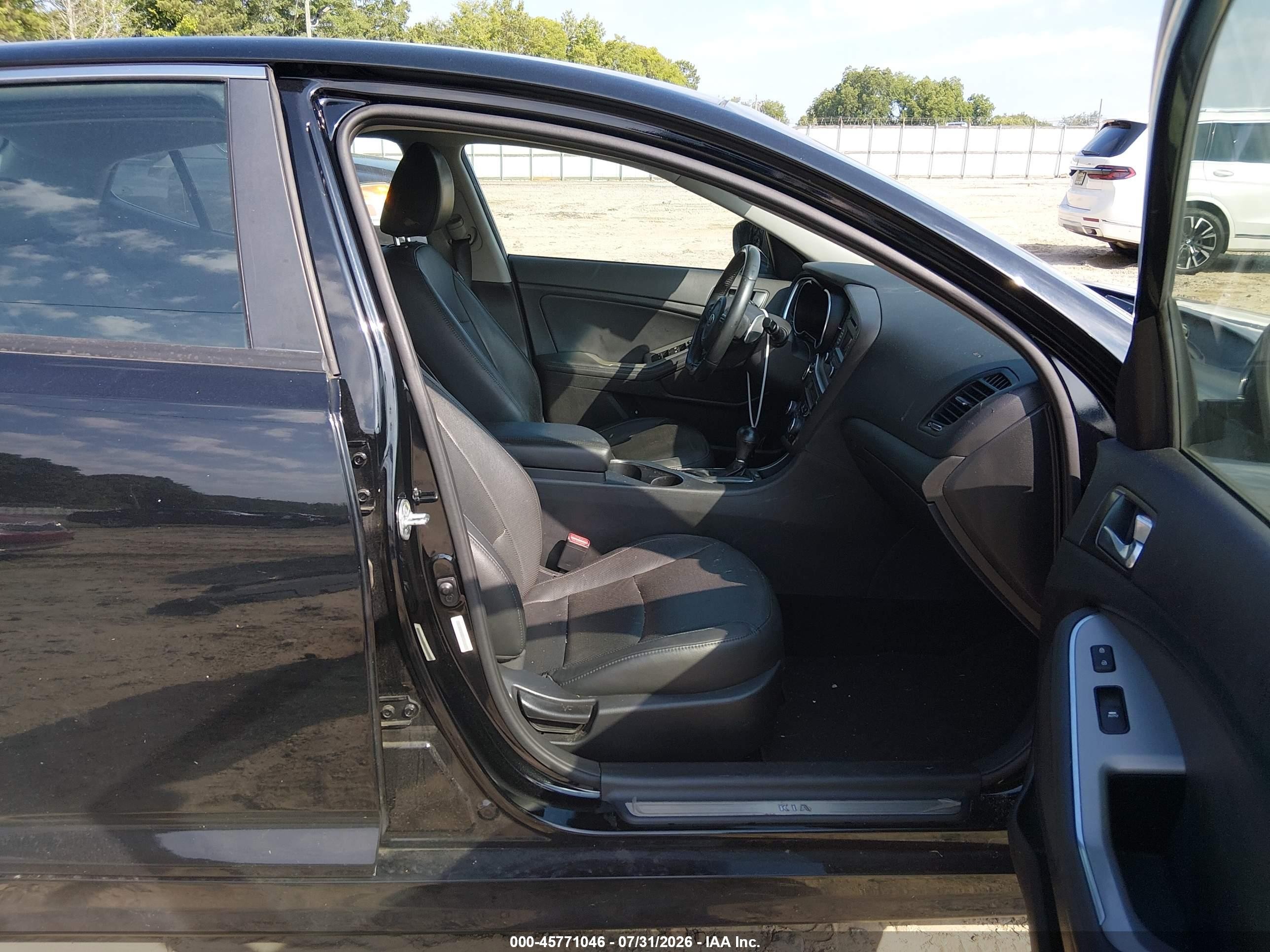 2015 Kia Optima Sx Turbo Black vin: 5XXGR4A64FG412671