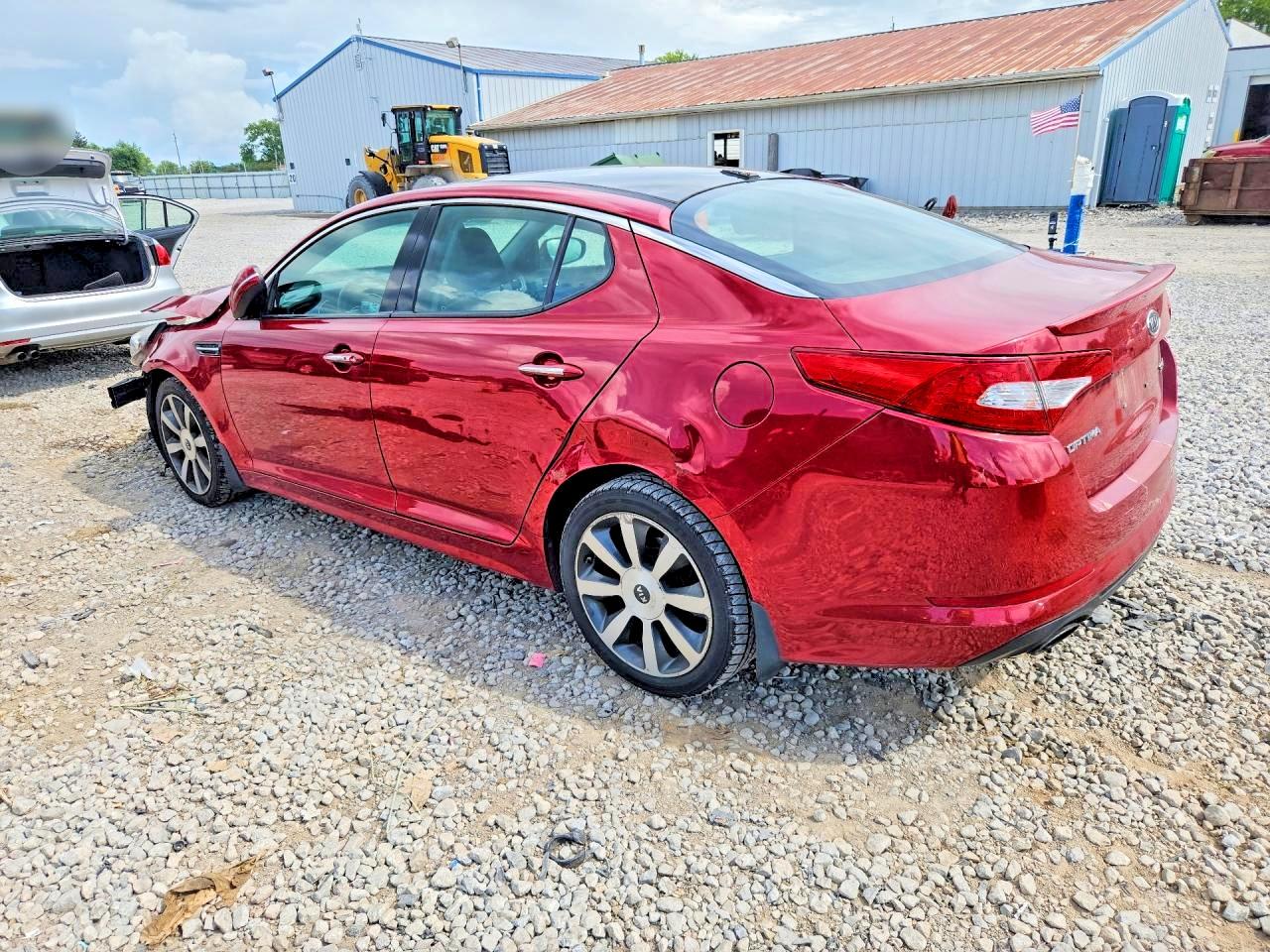 2012 Kia Optima Sx Red vin: 5XXGR4A65CG067789