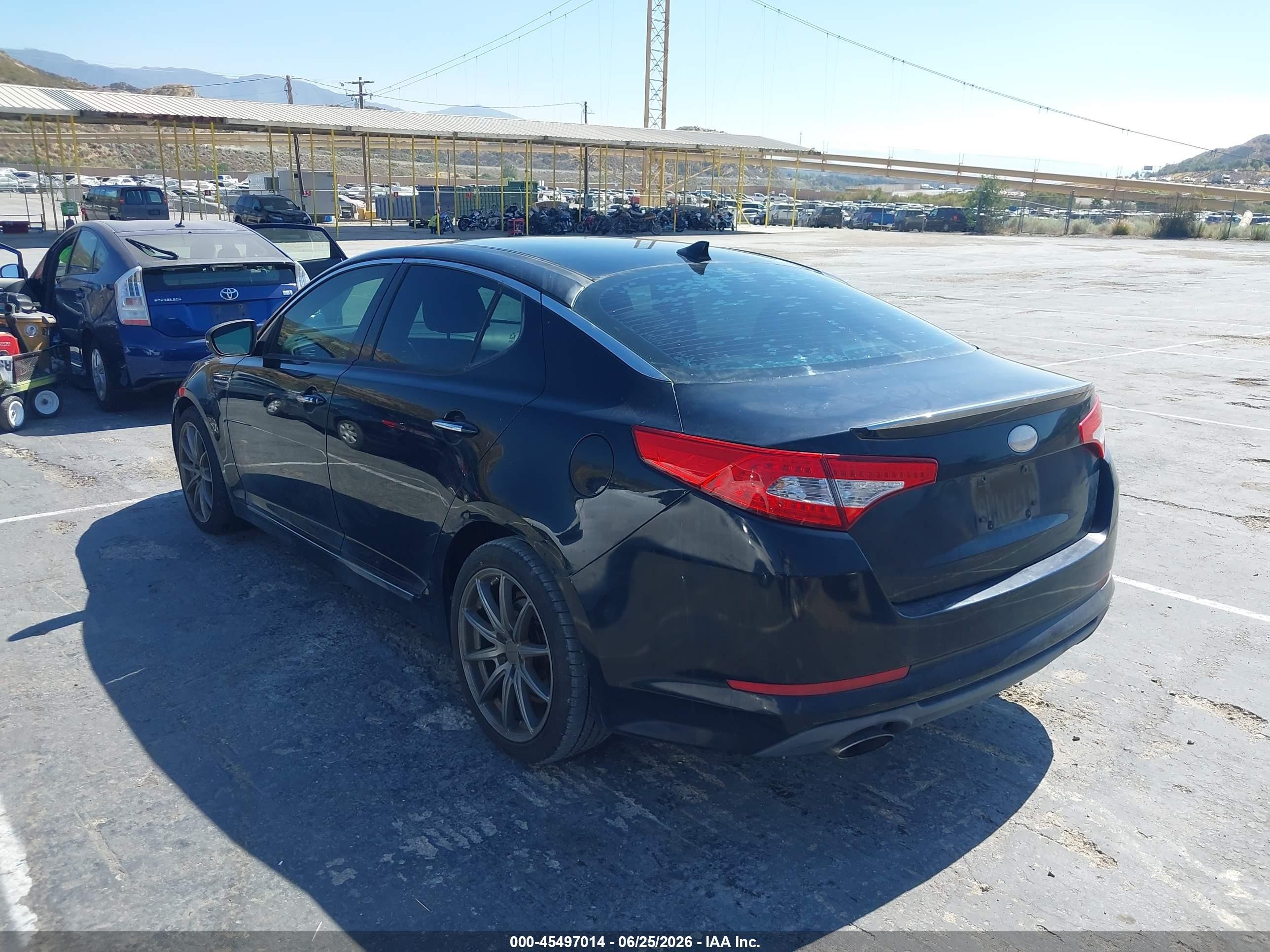 2013 Kia Optima Sx Black vin: 5XXGR4A65DG088286