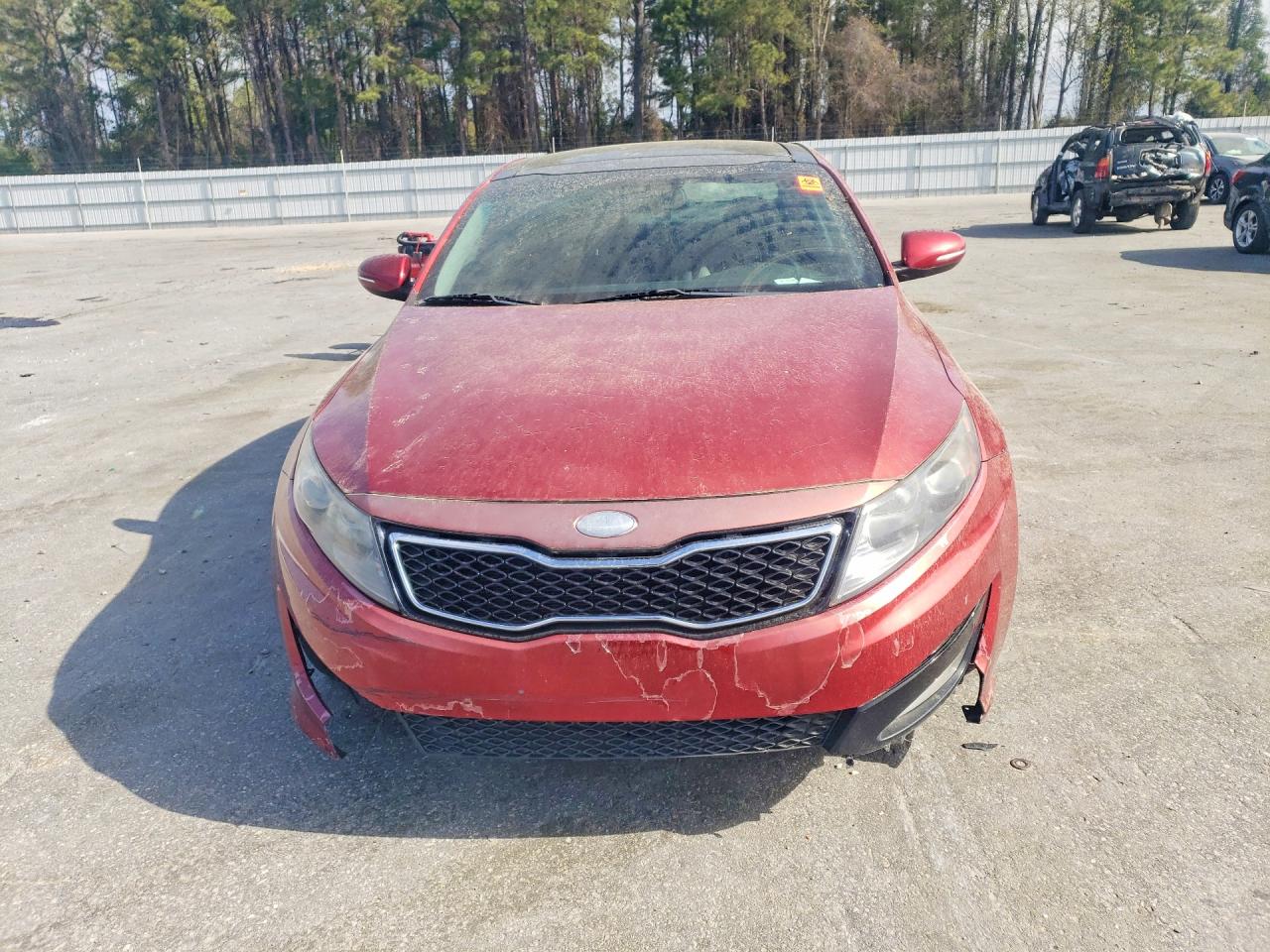 2013 Kia Optima Sx Бордовый vin: 5XXGR4A65DG109671