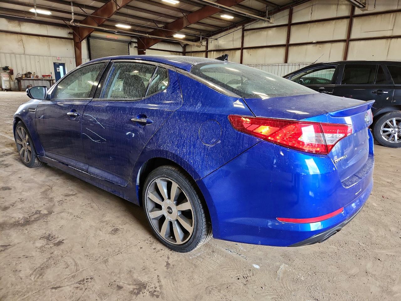2013 Kia Optima Sx Blue vin: 5XXGR4A65DG153413