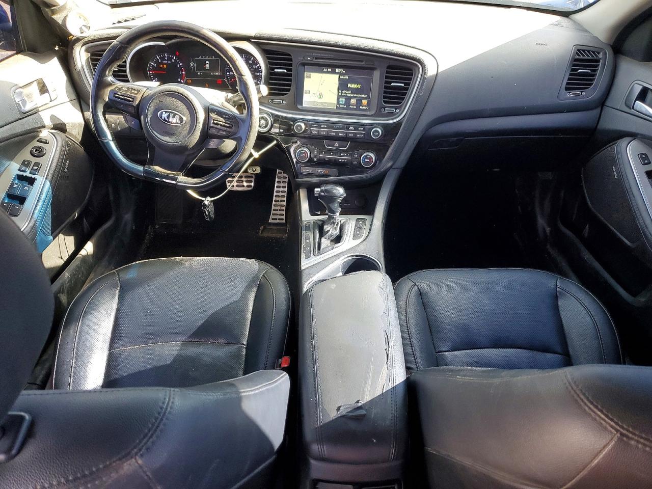 2015 Kia Optima Sx Blue vin: 5XXGR4A65FG435988