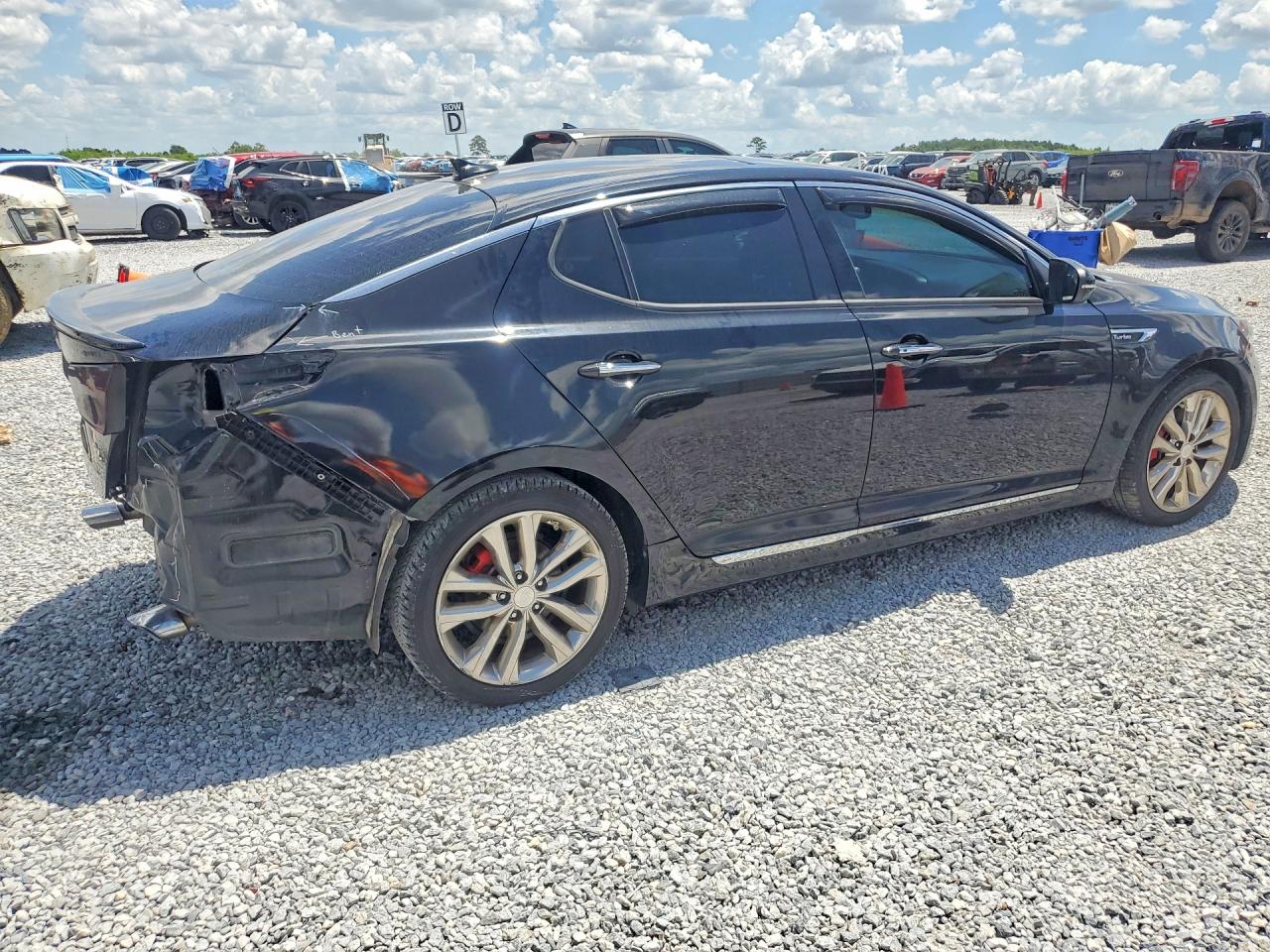 2015 Kia Optima Sx Черный vin: 5XXGR4A65FG449356