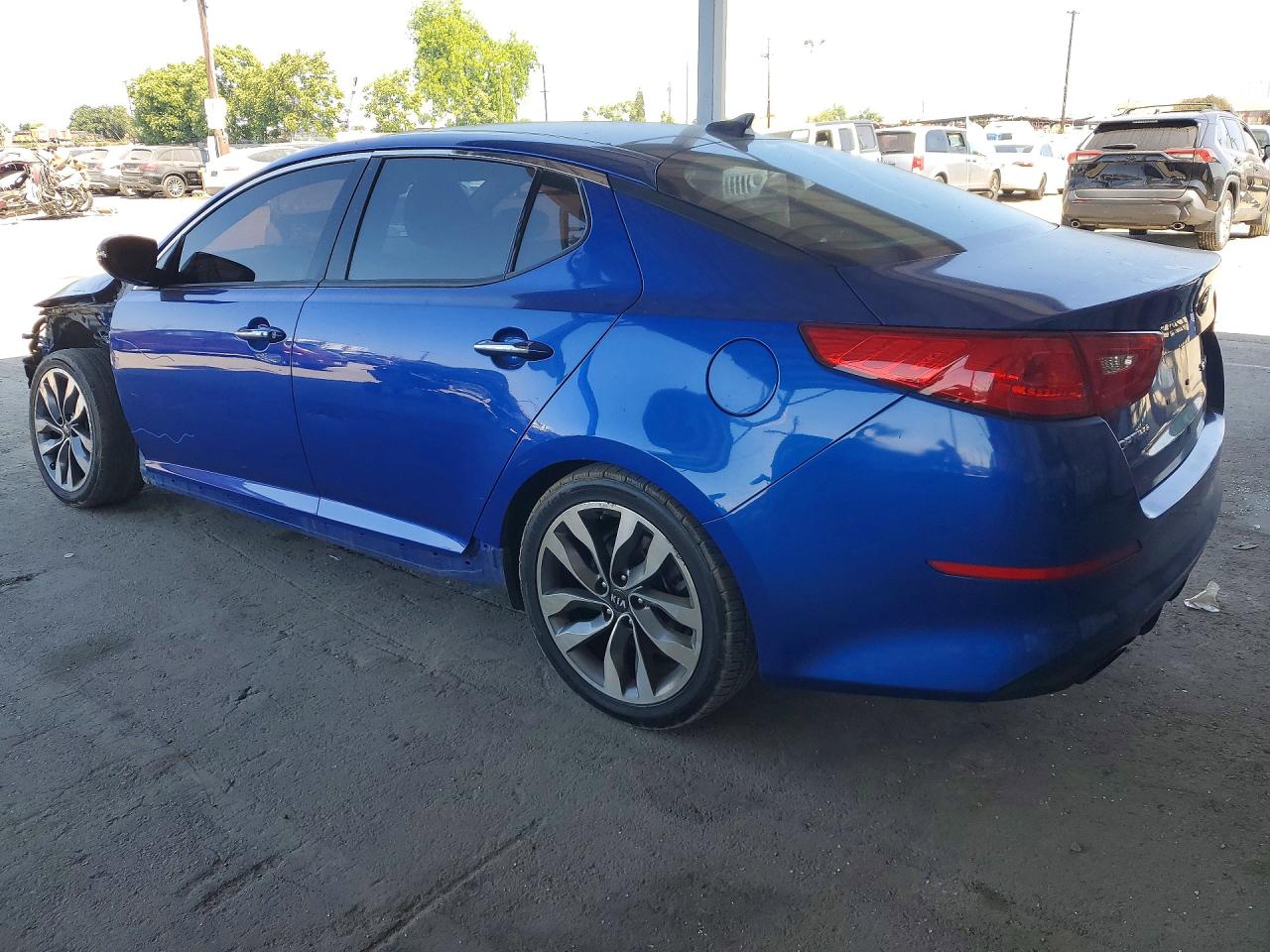 2015 Kia Optima Sx Синий vin: 5XXGR4A65FG463404