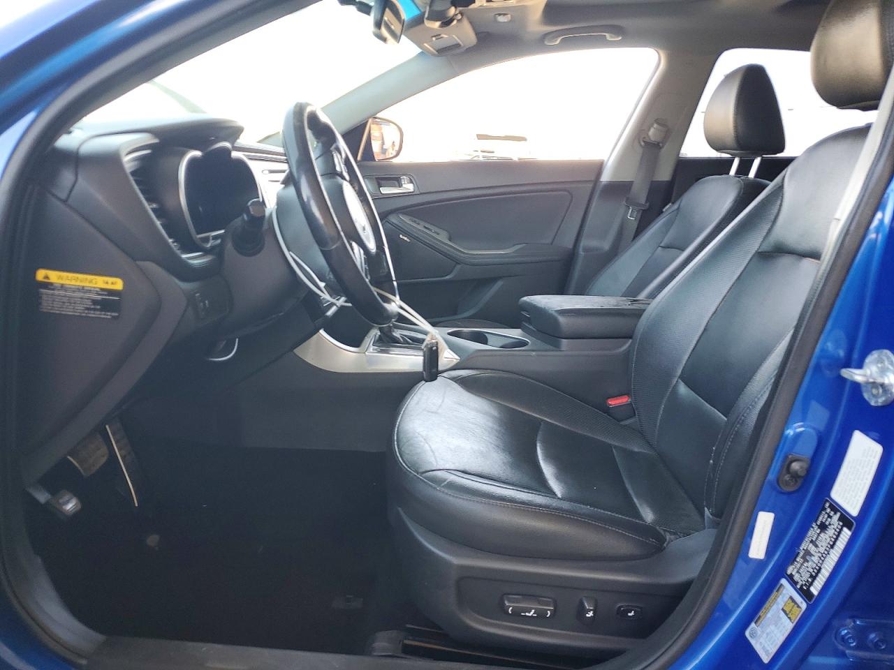 2015 Kia Optima Sx Синий vin: 5XXGR4A65FG463404
