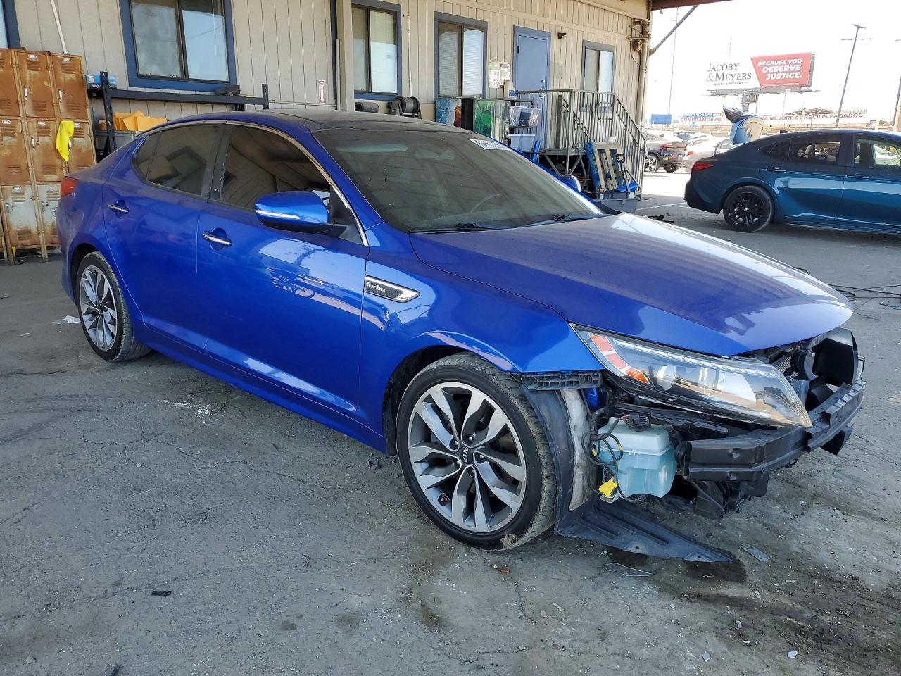 2015 Kia Optima Sx Синий vin: 5XXGR4A65FG463404