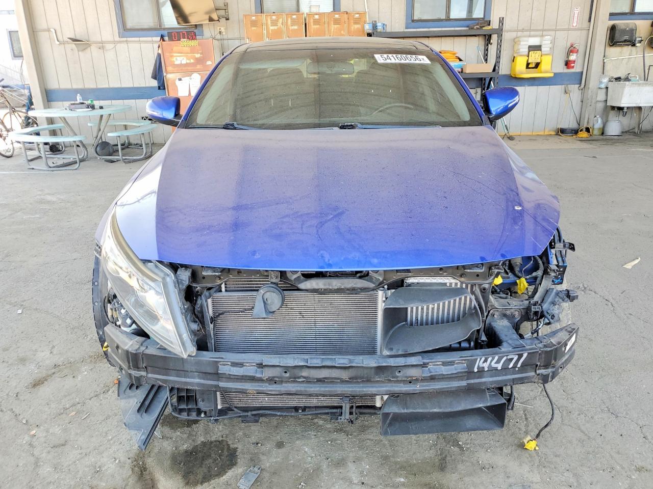 2015 Kia Optima Sx Синий vin: 5XXGR4A65FG463404