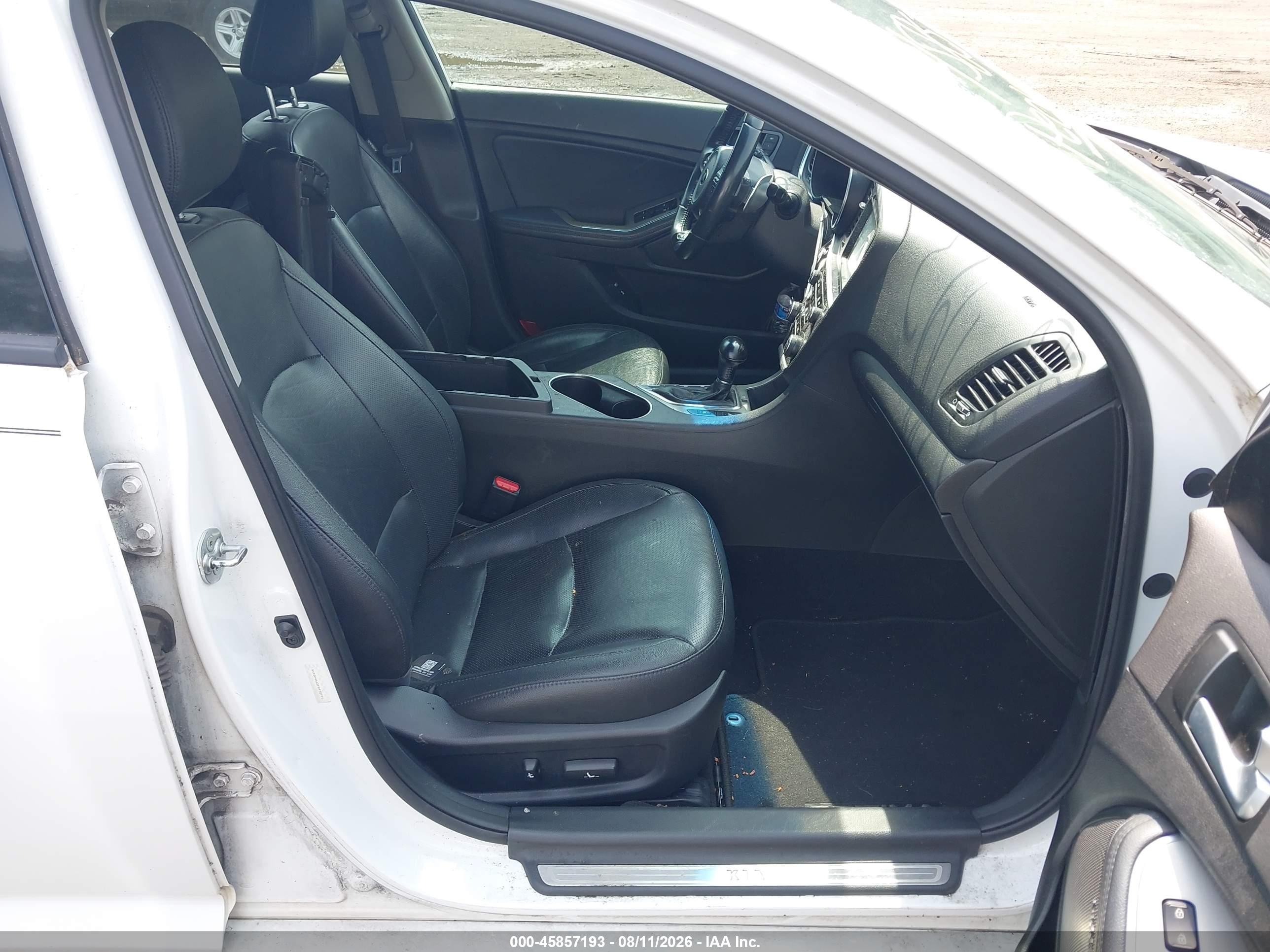 2015 Kia Optima Sx Turbo Белый vin: 5XXGR4A65FG470790