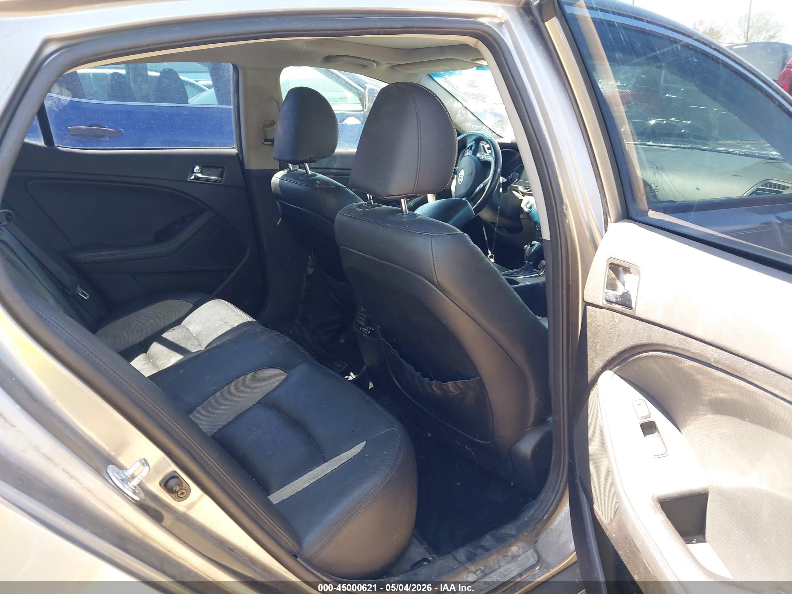 2012 Kia Optima Sx Серый vin: 5XXGR4A66CG001915