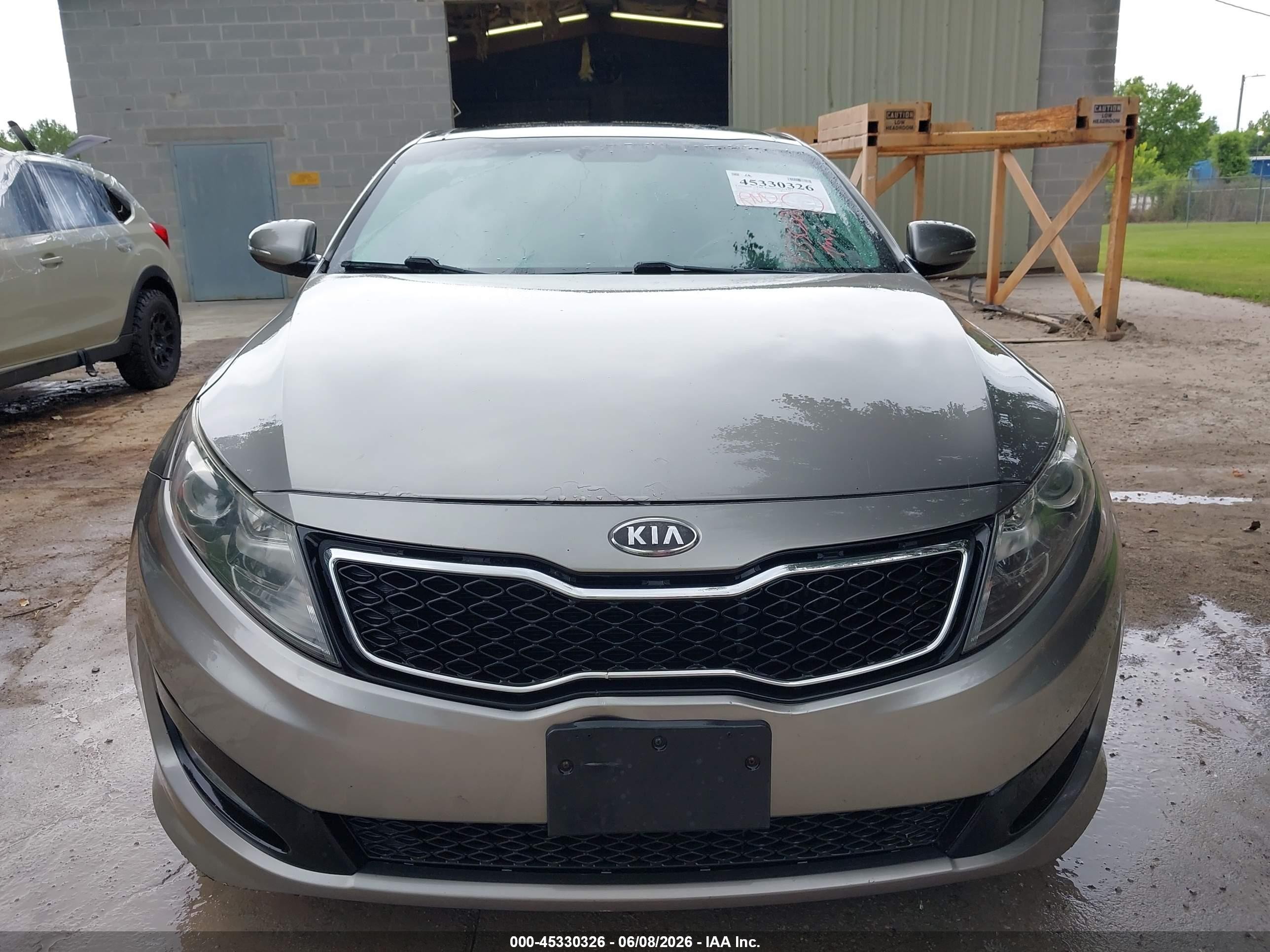 2012 Kia Optima Sx Gray vin: 5XXGR4A66CG002305
