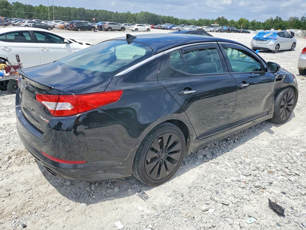 2012 Kia Optima Sx Black vin: 5XXGR4A66CG008167