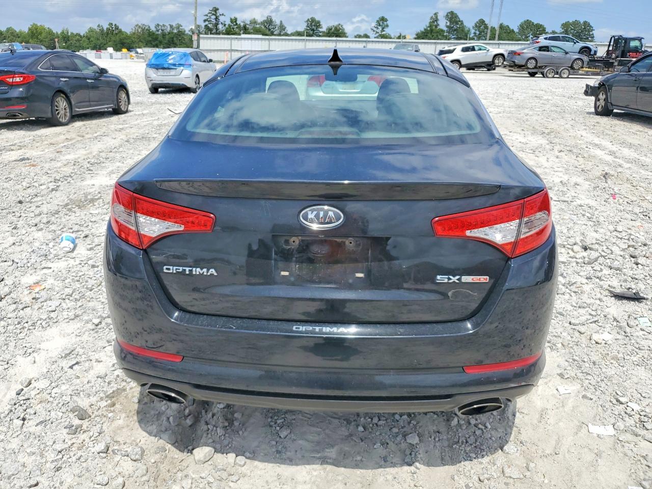 2012 Kia Optima Sx Black vin: 5XXGR4A66CG008167