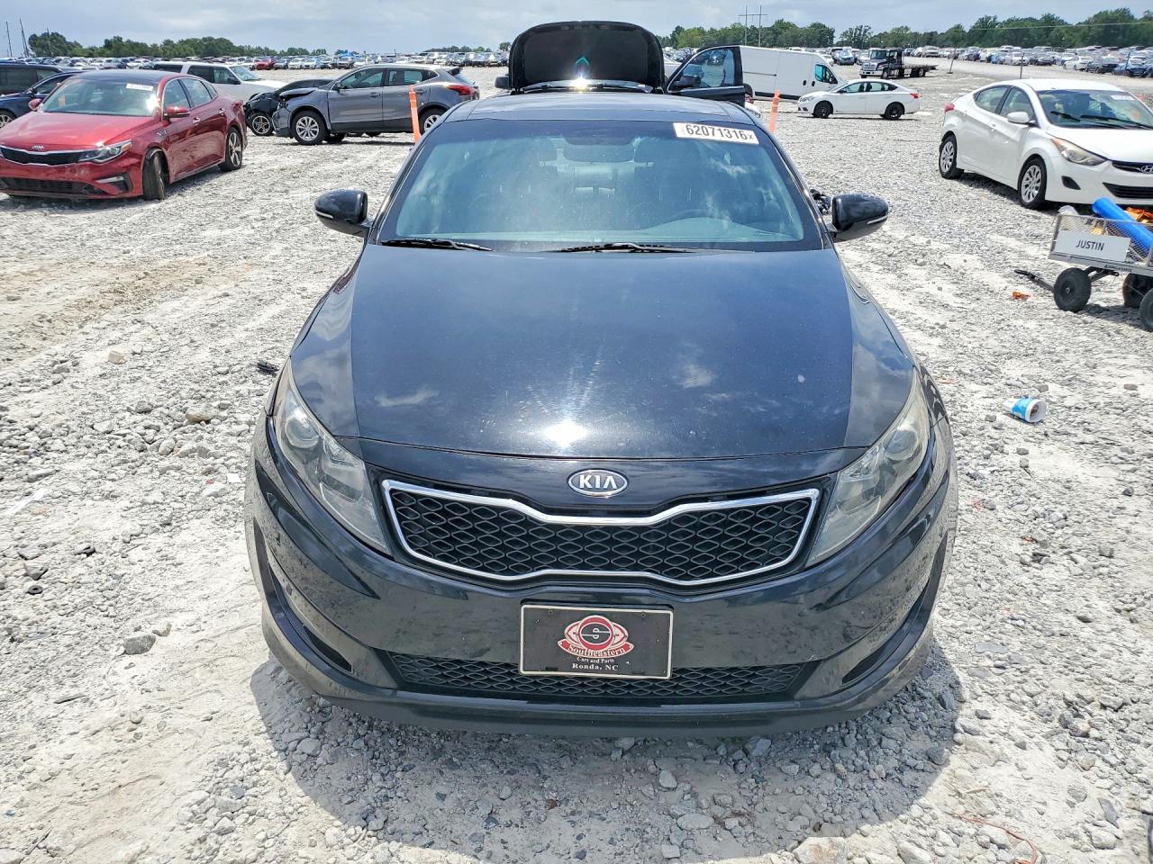 2012 Kia Optima Sx Black vin: 5XXGR4A66CG008167