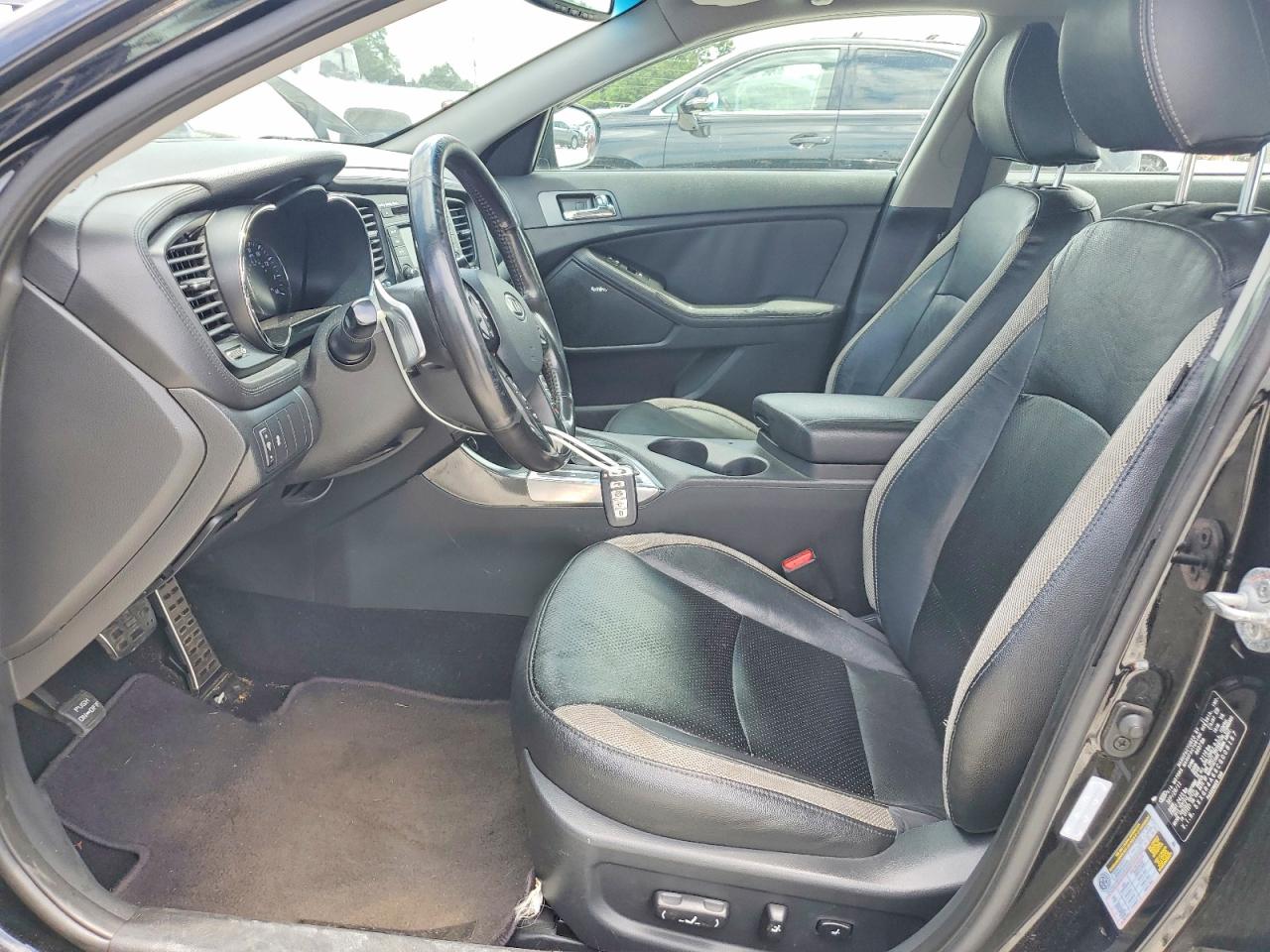 2012 Kia Optima Sx Black vin: 5XXGR4A66CG008167