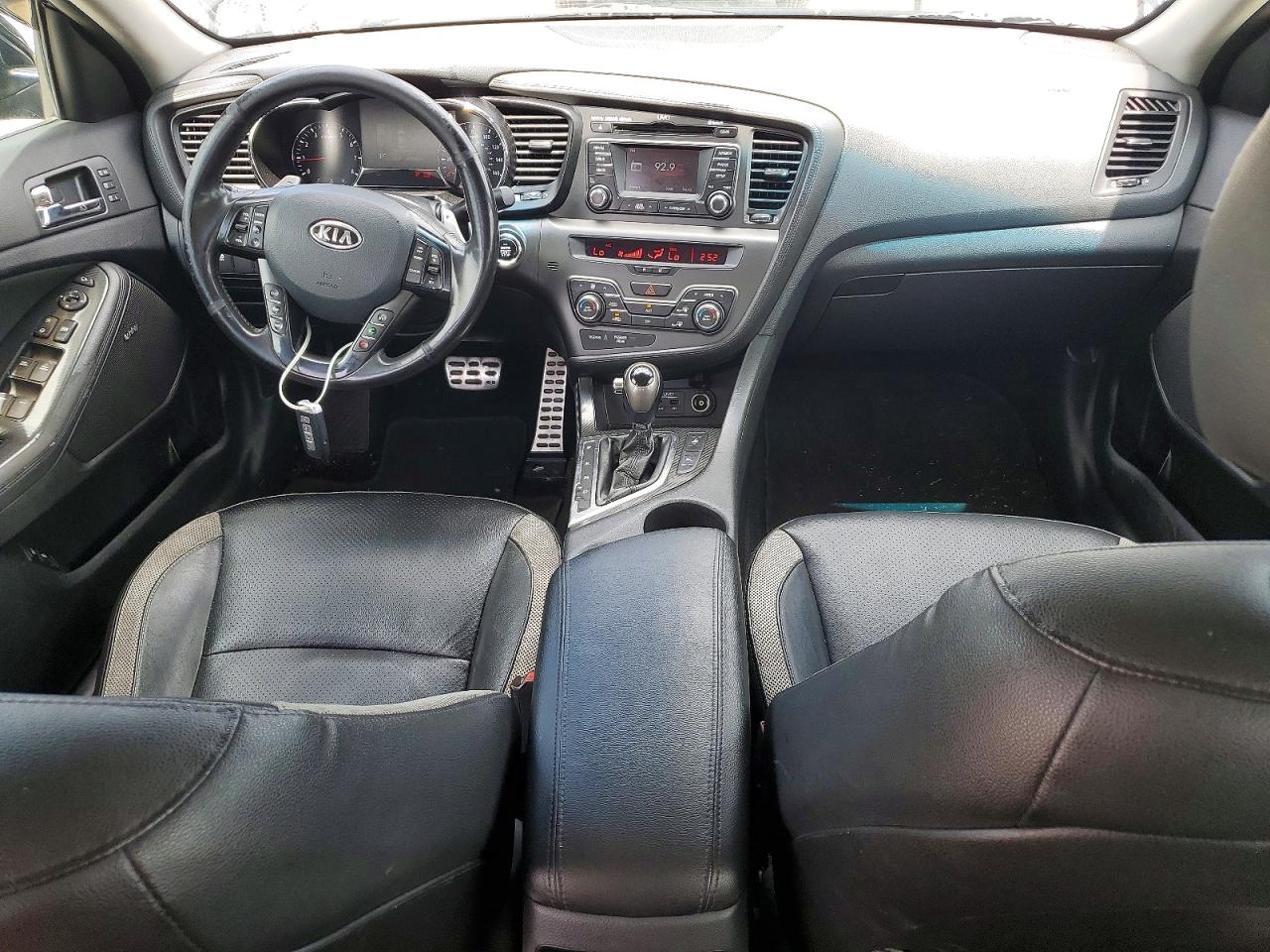 2012 Kia Optima Sx Black vin: 5XXGR4A66CG008167
