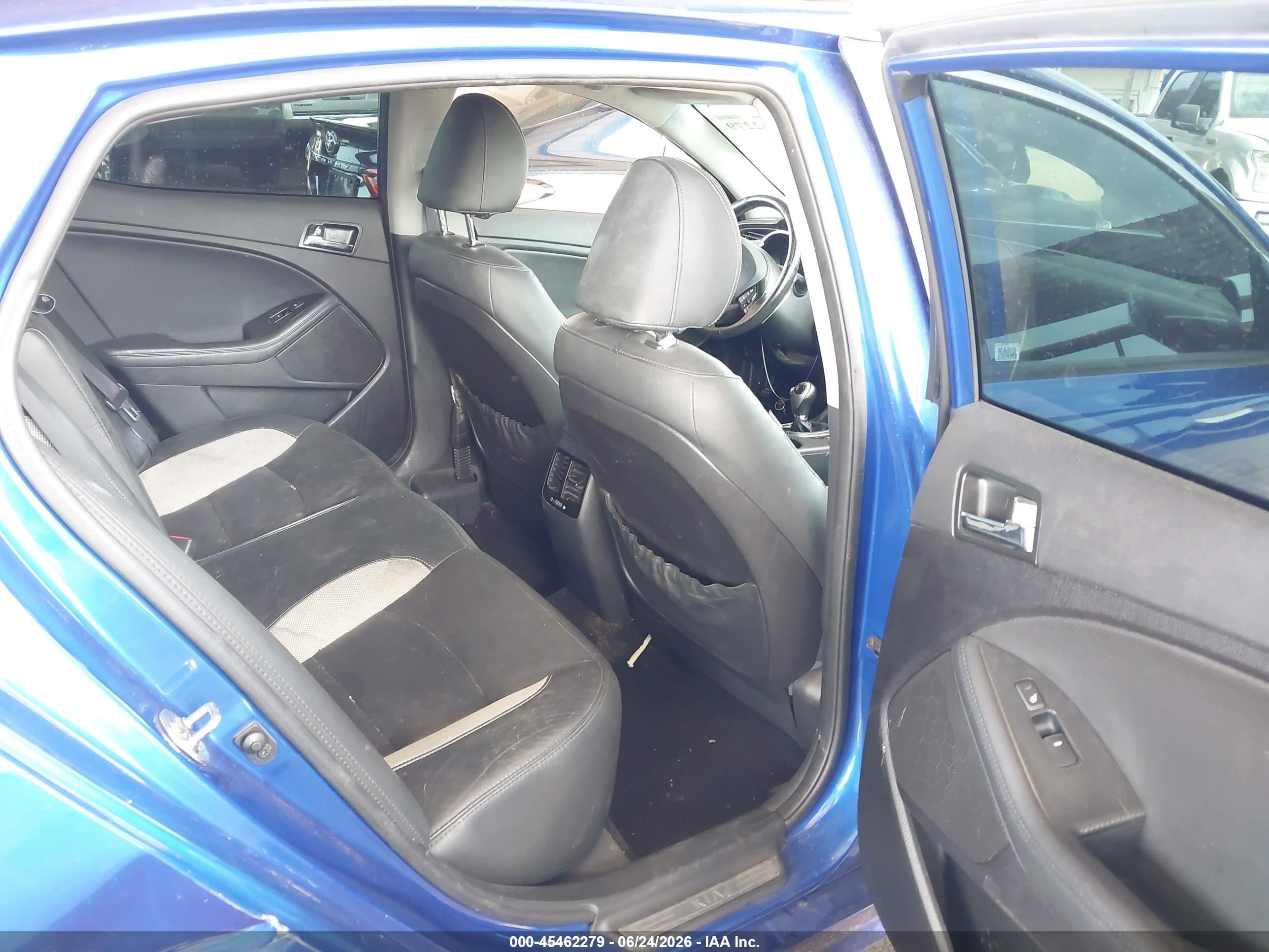2012 Kia Optima Sx Blue vin: 5XXGR4A66CG020335