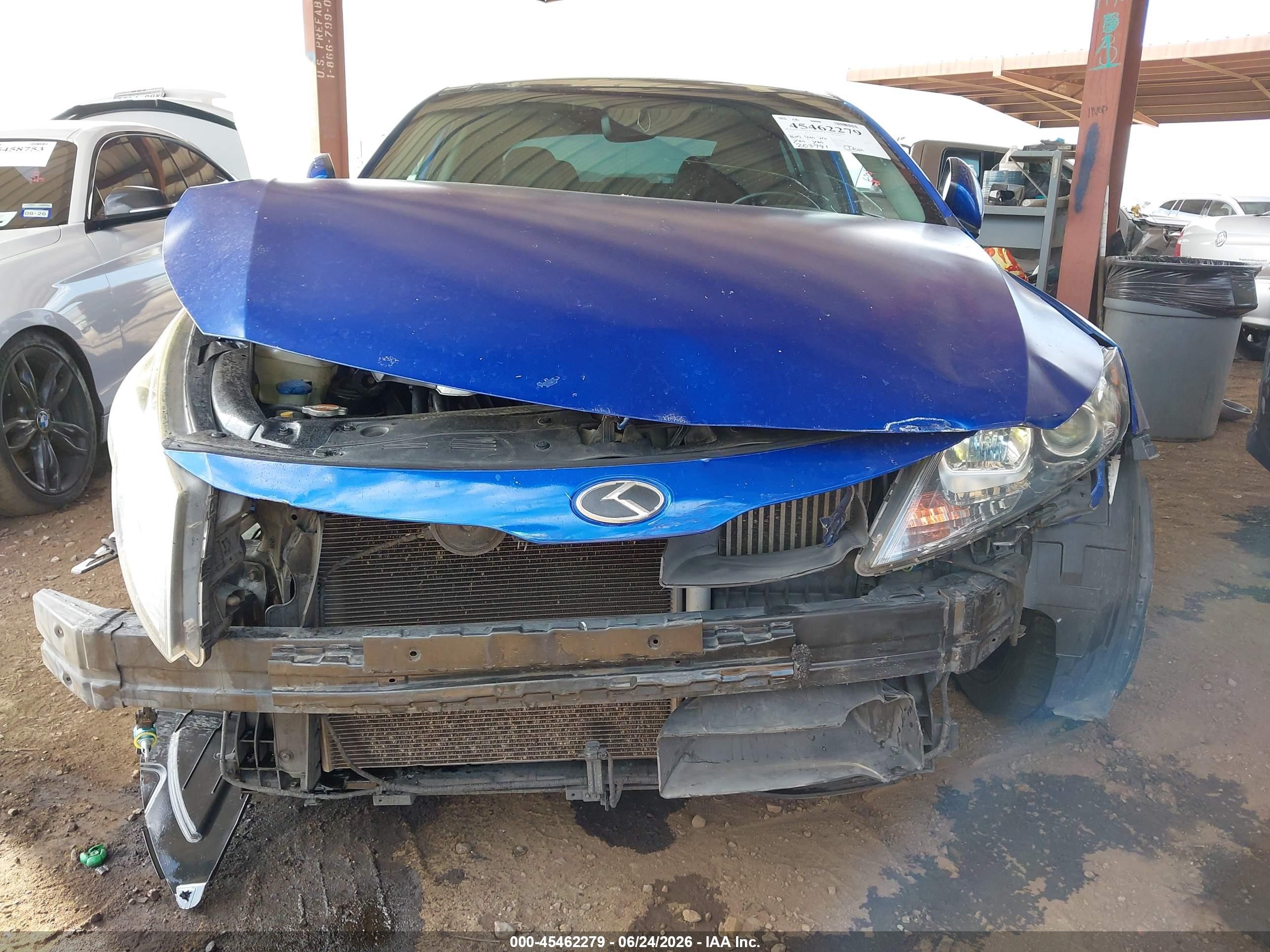 2012 Kia Optima Sx Blue vin: 5XXGR4A66CG020335