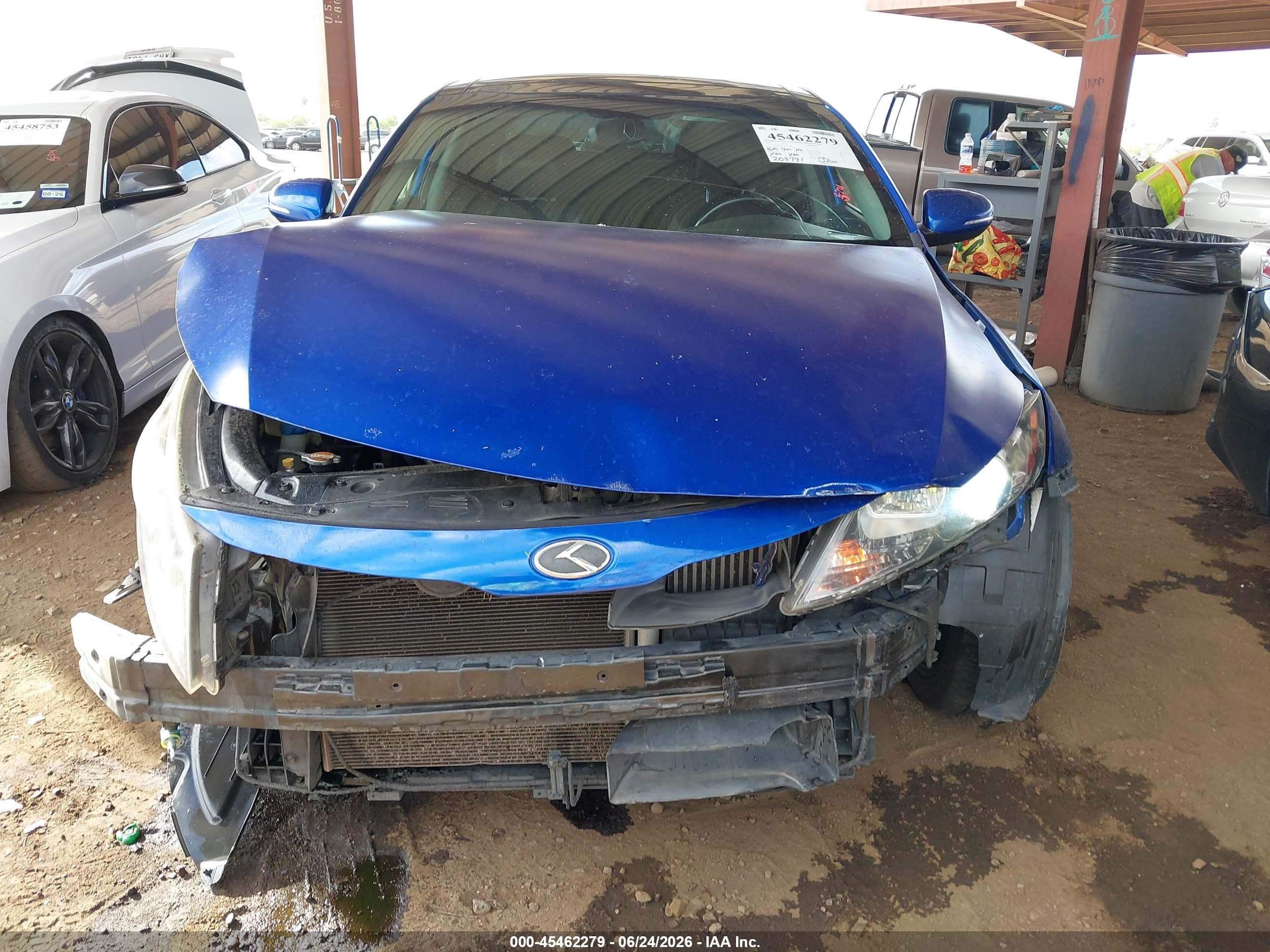 2012 Kia Optima Sx Blue vin: 5XXGR4A66CG020335