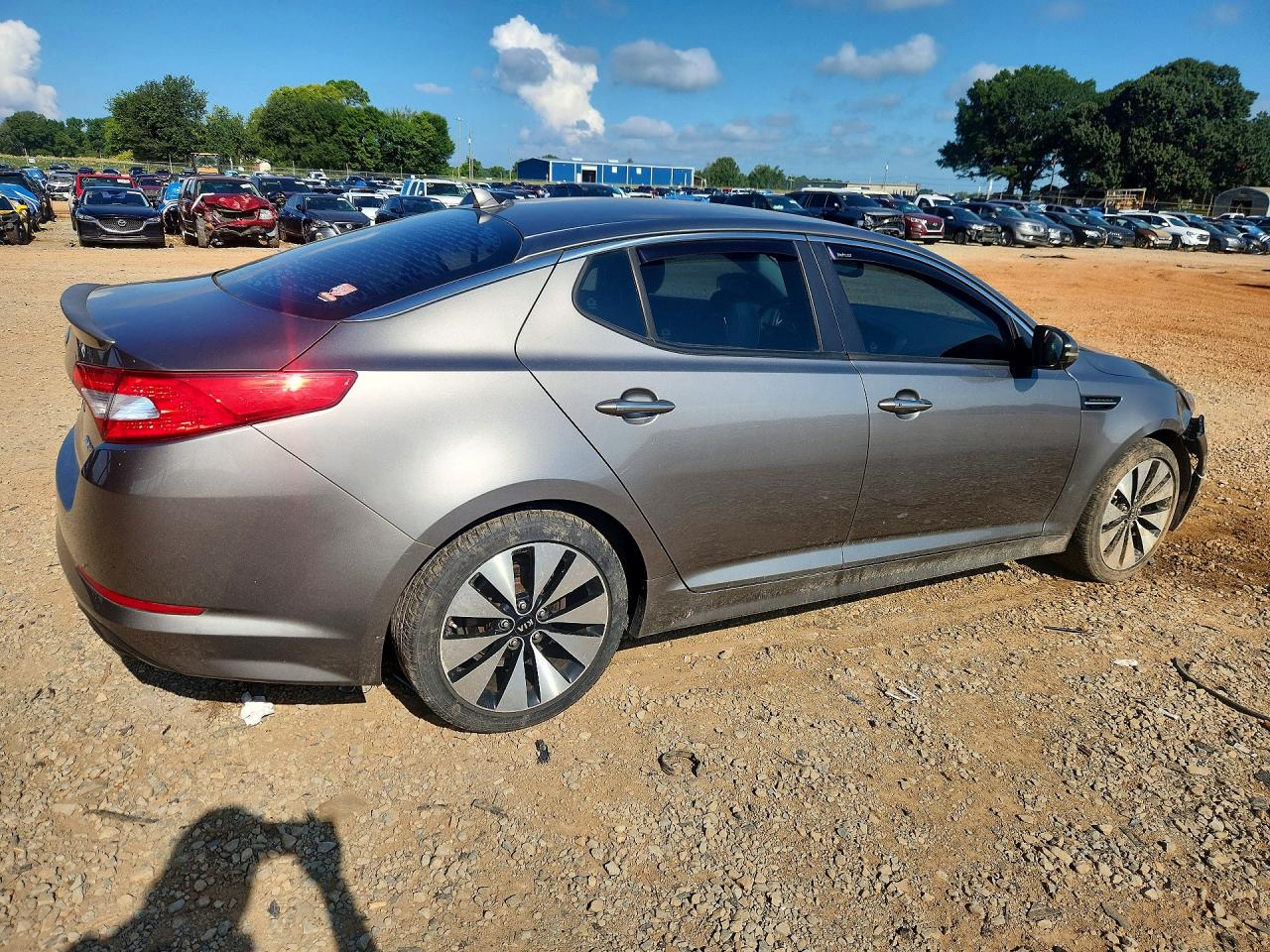 2013 Kia Optima Sx Gray vin: 5XXGR4A66DG102518