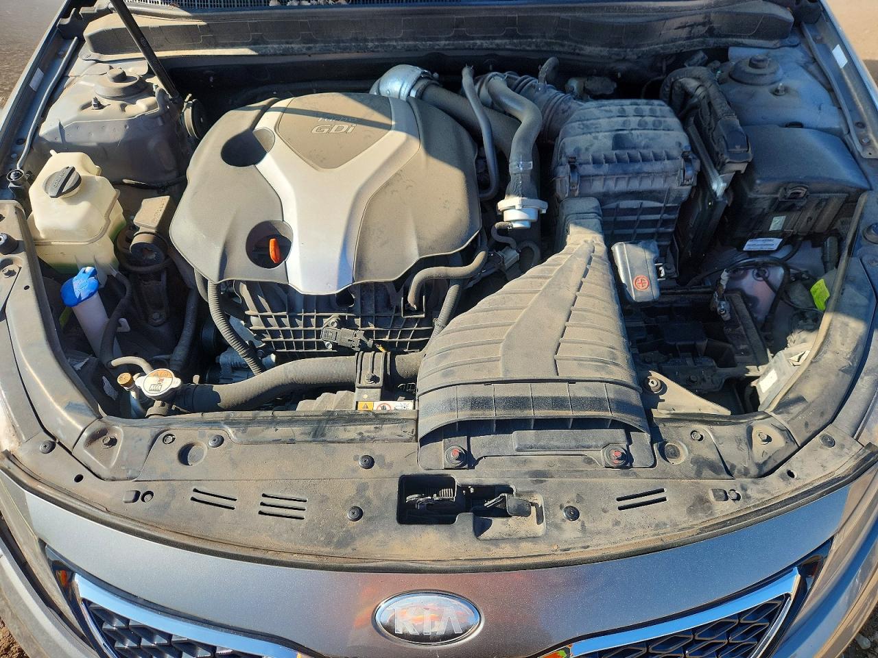 2013 Kia Optima Sx Gray vin: 5XXGR4A66DG102518