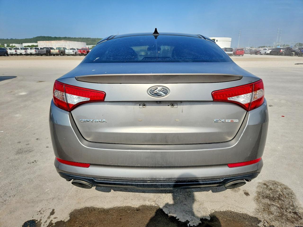 2013 Kia Optima Sx Silver vin: 5XXGR4A66DG104284
