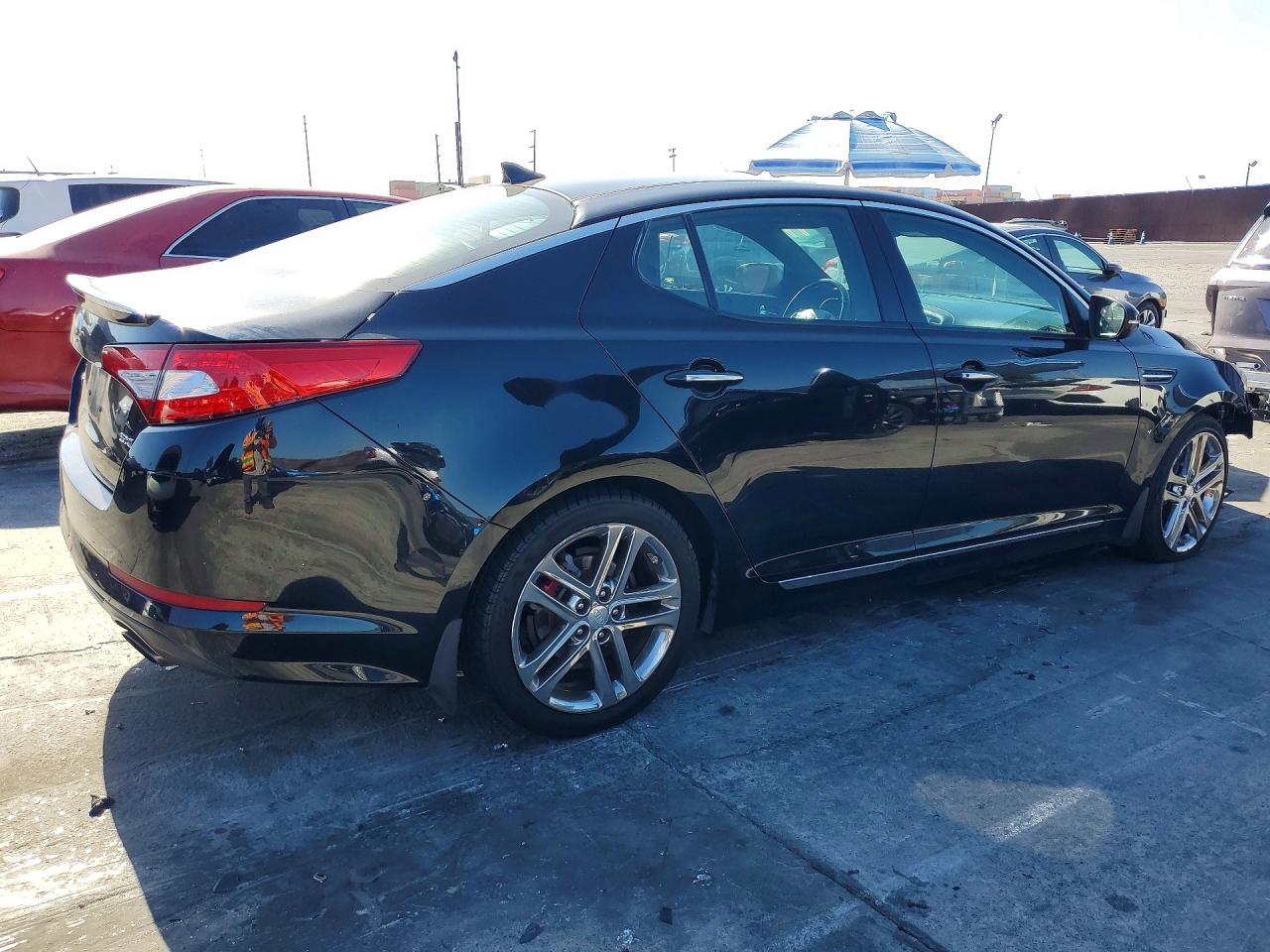 2013 Kia Optima Sx Black vin: 5XXGR4A66DG129086