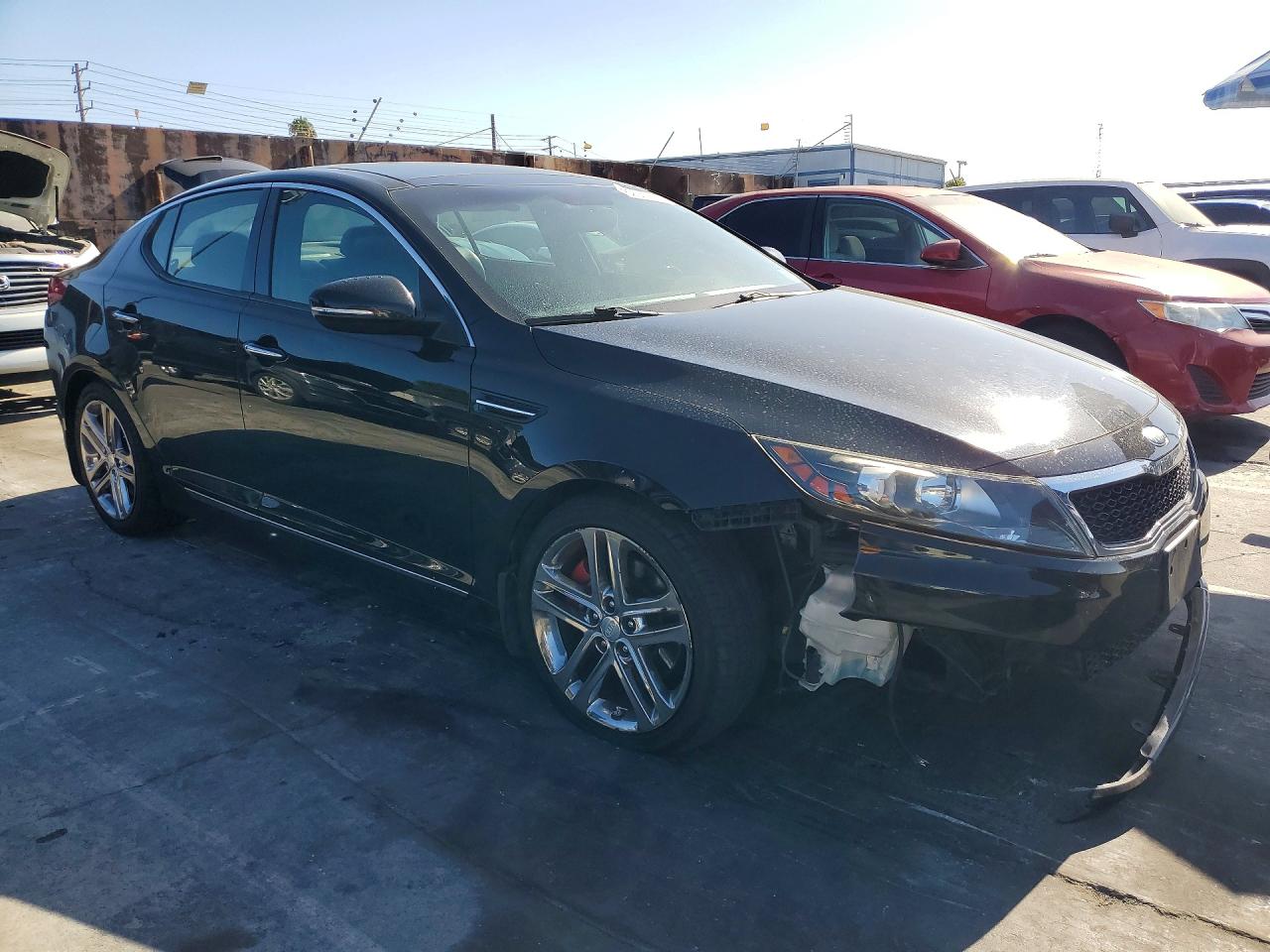 2013 Kia Optima Sx Black vin: 5XXGR4A66DG129086