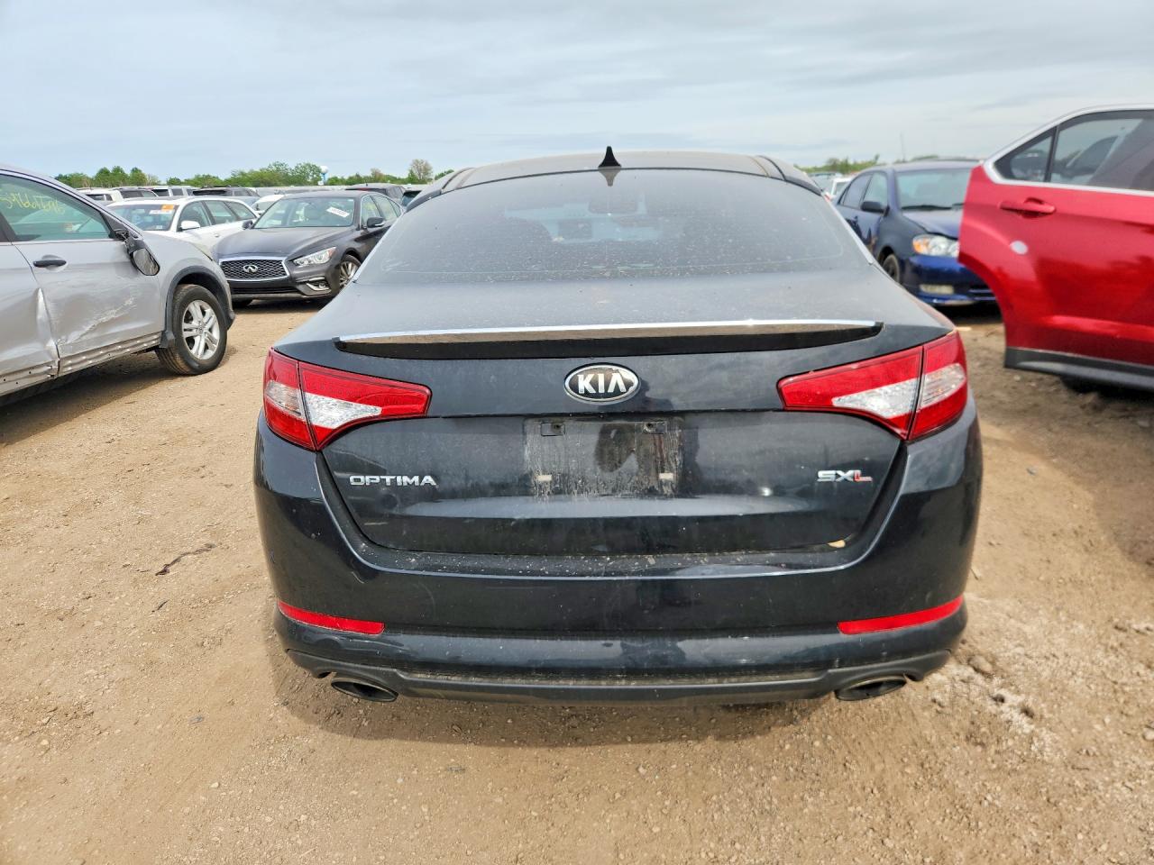 2013 Kia Optima Sx Black vin: 5XXGR4A66DG164985