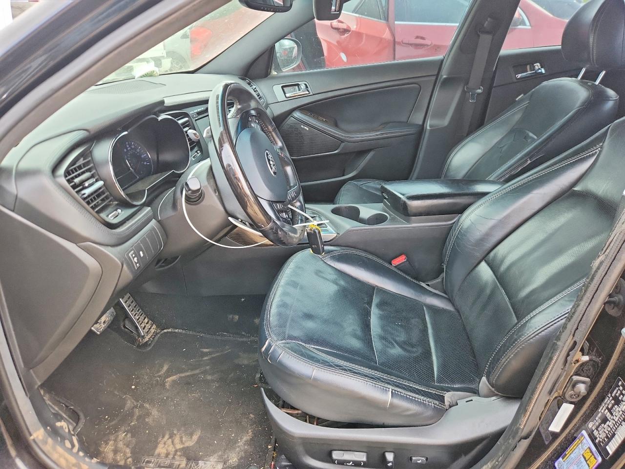 2013 Kia Optima Sx Black vin: 5XXGR4A66DG164985