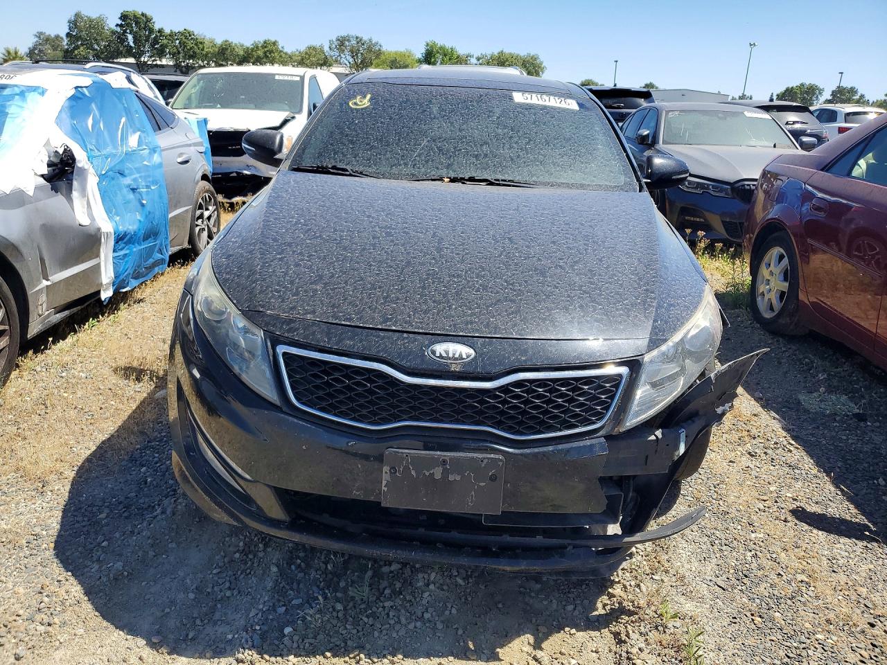 2013 Kia Optima Sx Black vin: 5XXGR4A66DG172262
