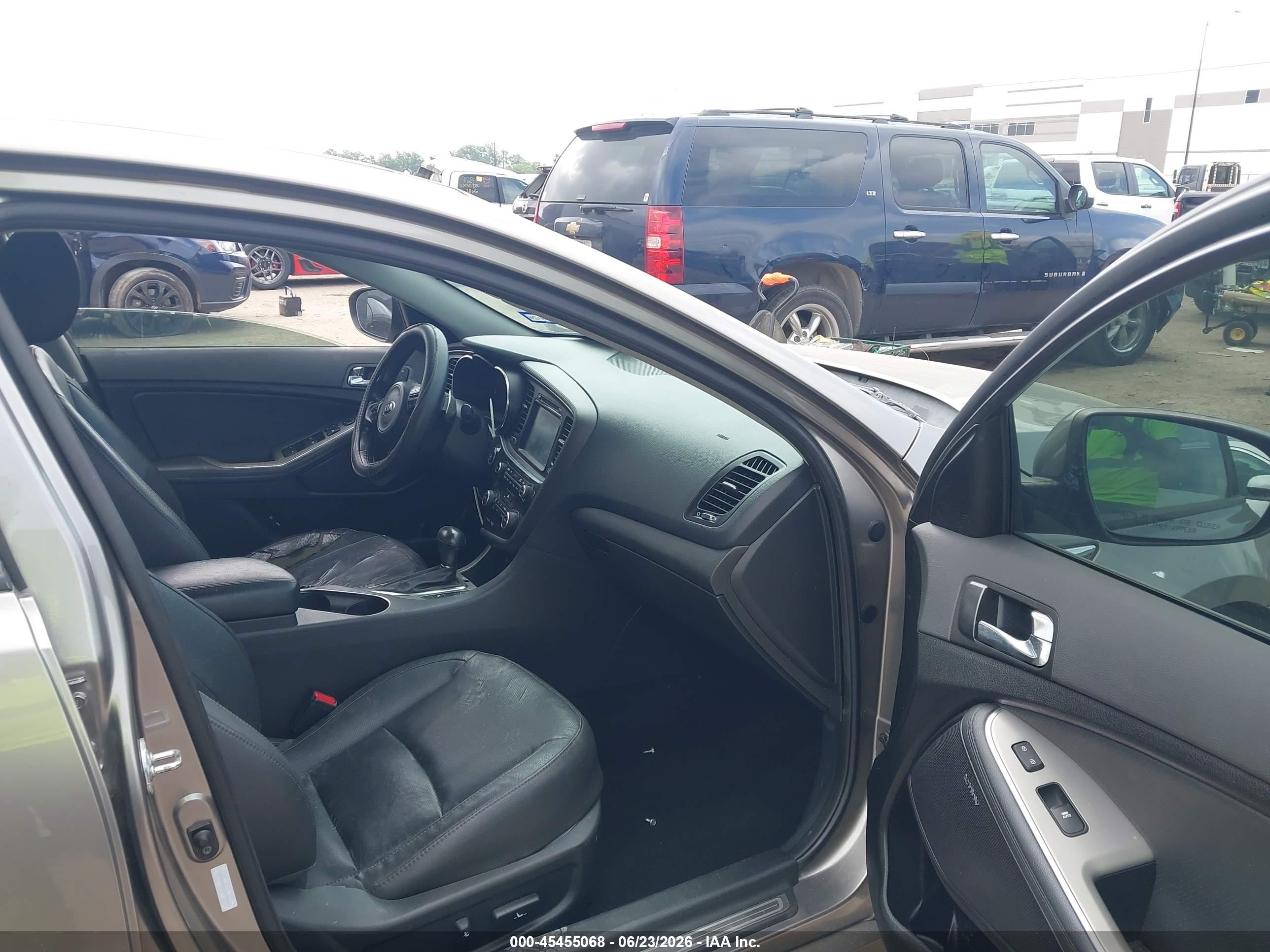 2014 Kia Optima Sx Turbo Серый vin: 5XXGR4A66EG259869