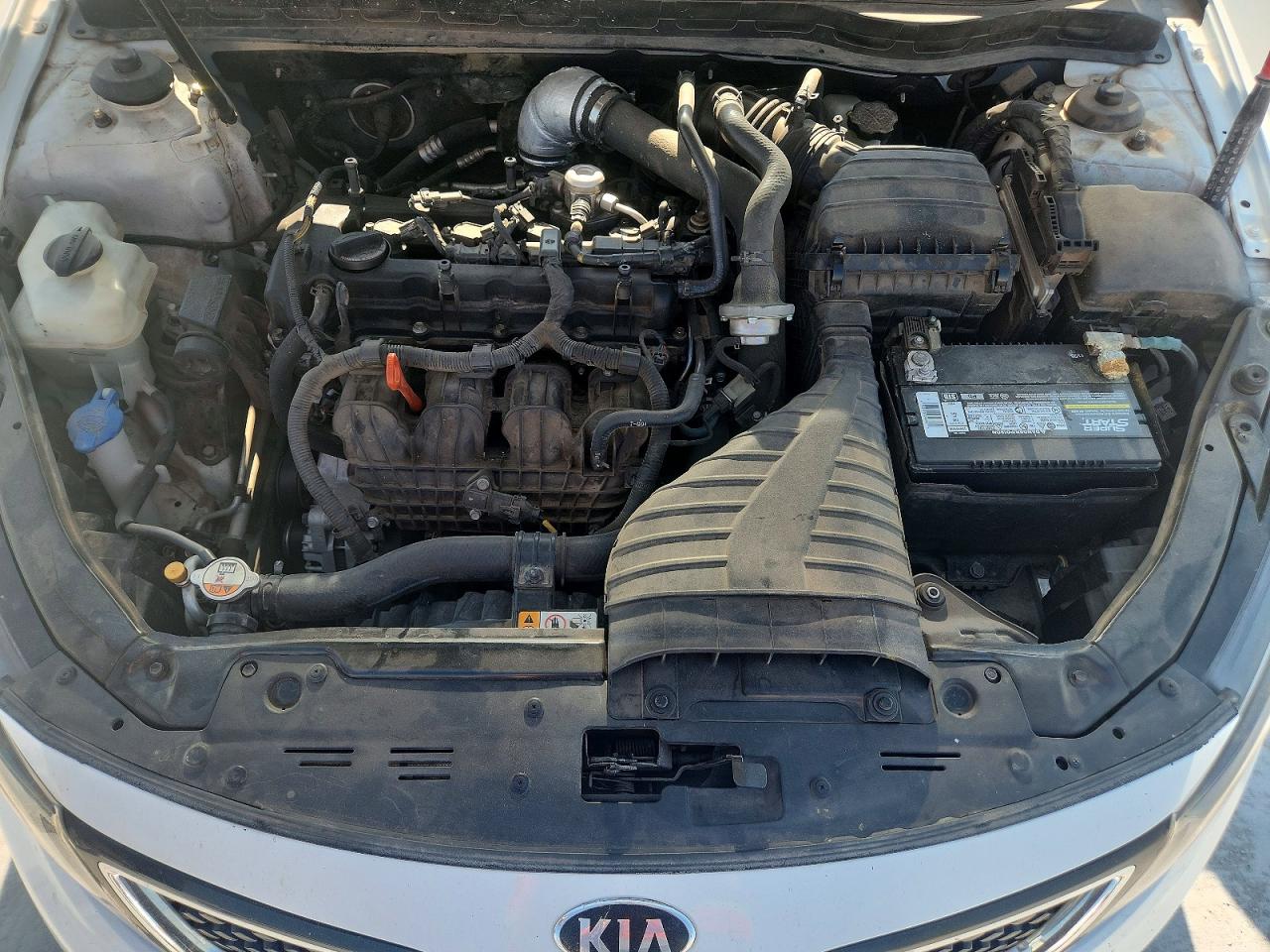 2015 Kia Optima Sx White vin: 5XXGR4A66FG363585