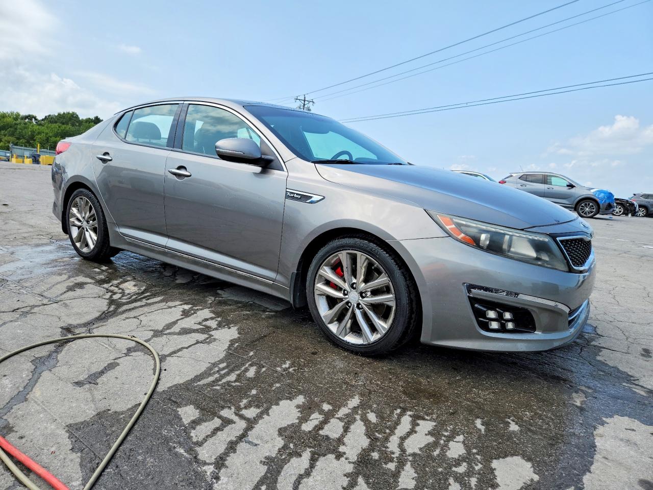2015 Kia Optima Sx Silver vin: 5XXGR4A66FG410100