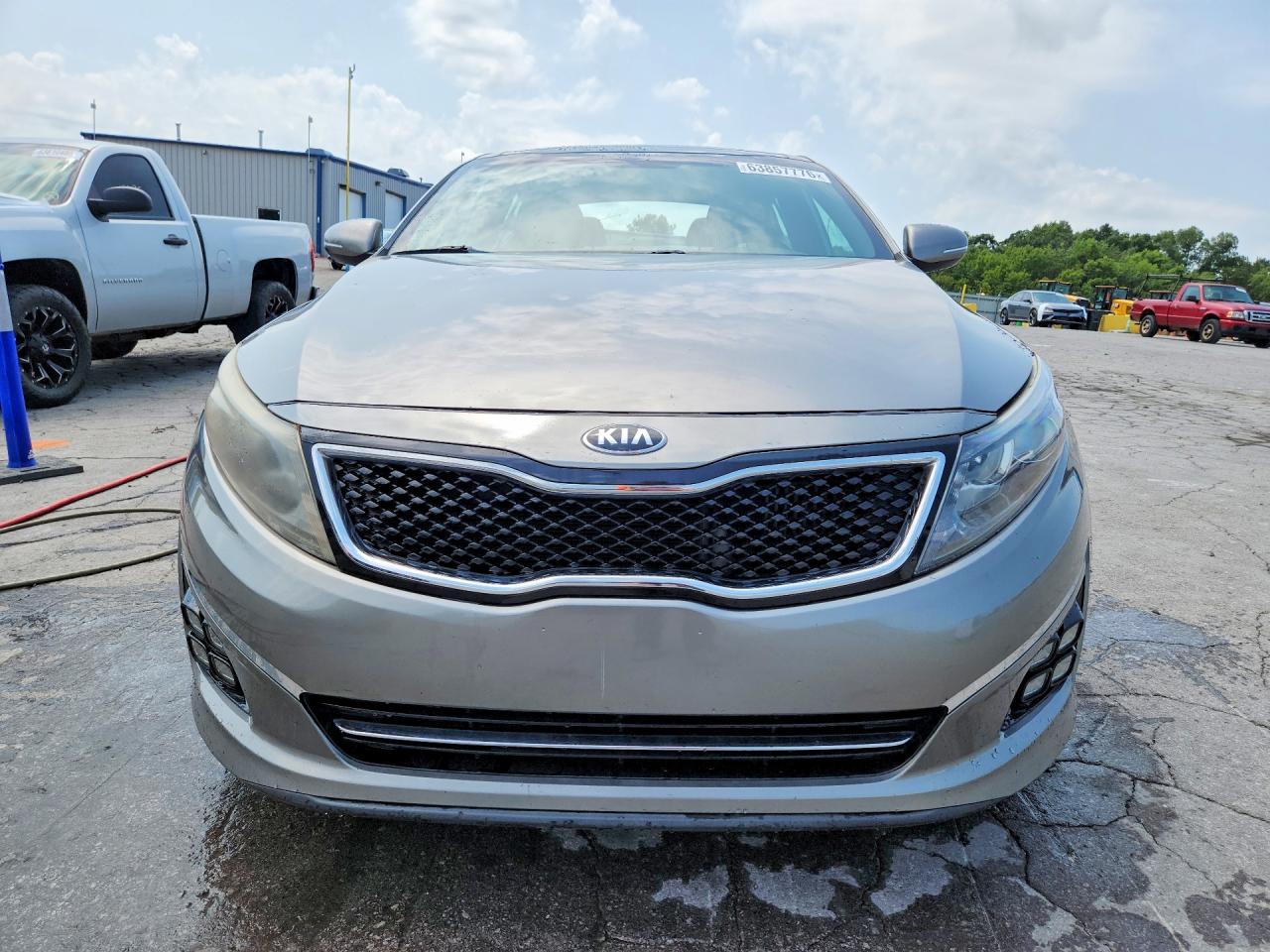 2015 Kia Optima Sx Silver vin: 5XXGR4A66FG410100