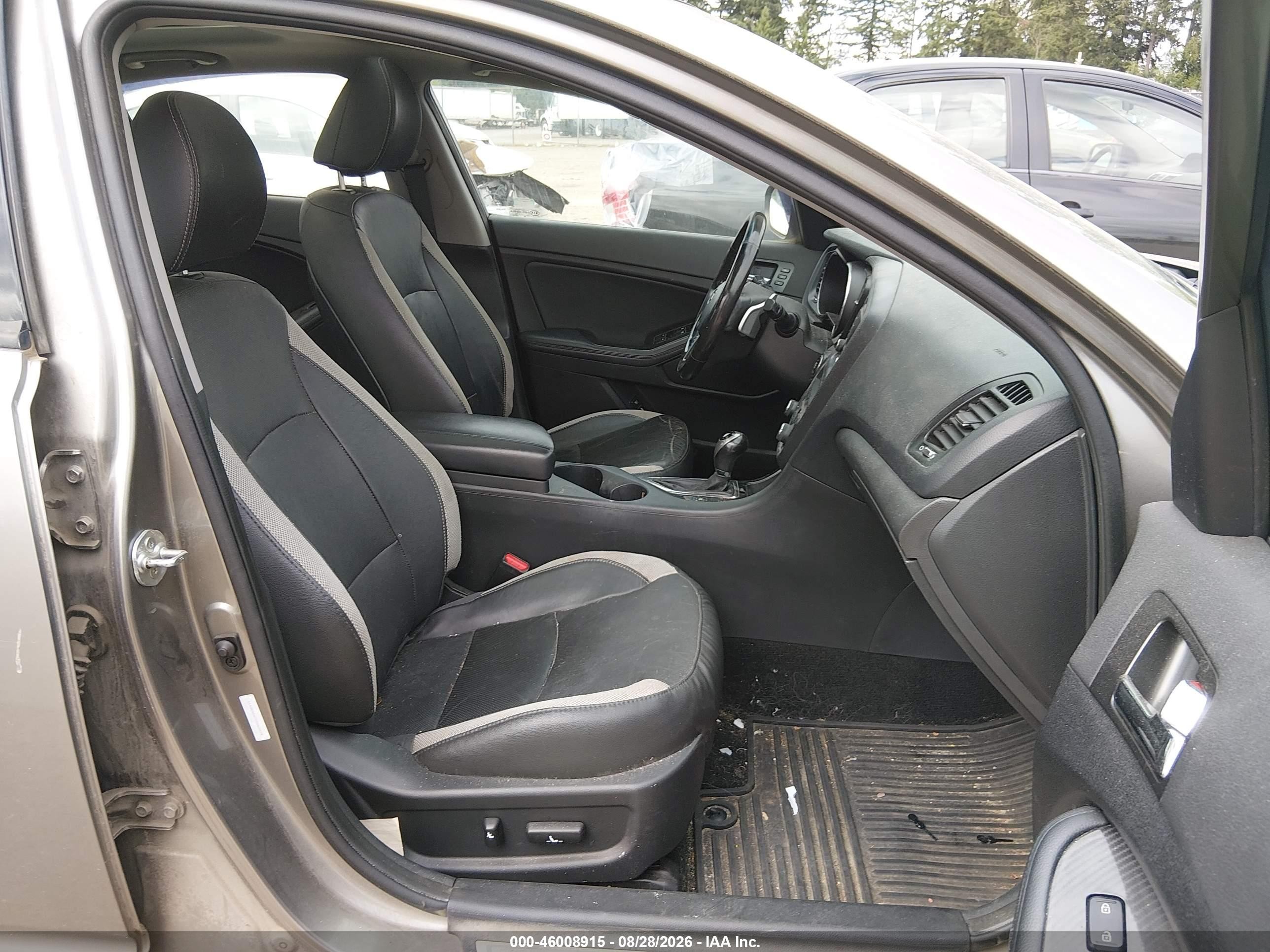 2012 Kia Optima Sx Gray vin: 5XXGR4A67CG065834