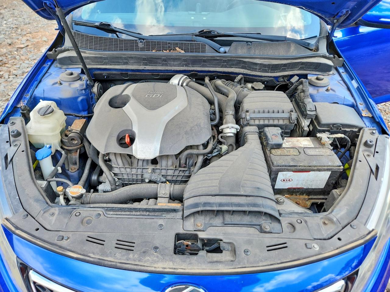 2012 Kia Optima Sx Blue vin: 5XXGR4A67CG066448