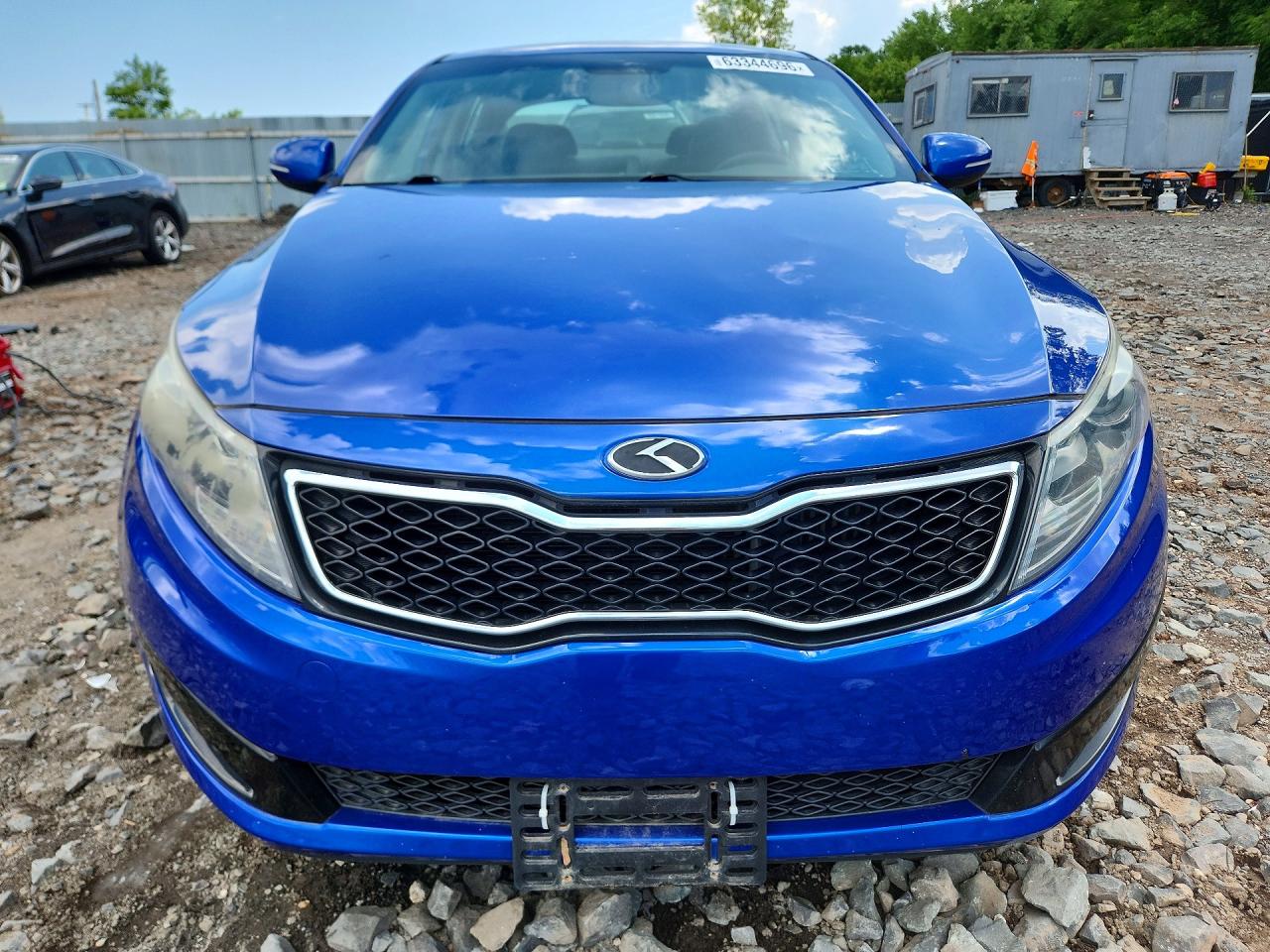2012 Kia Optima Sx Blue vin: 5XXGR4A67CG066448