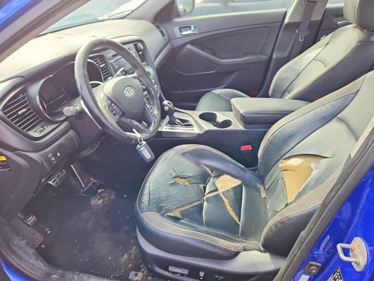 2012 Kia Optima Sx Blue vin: 5XXGR4A67CG066448